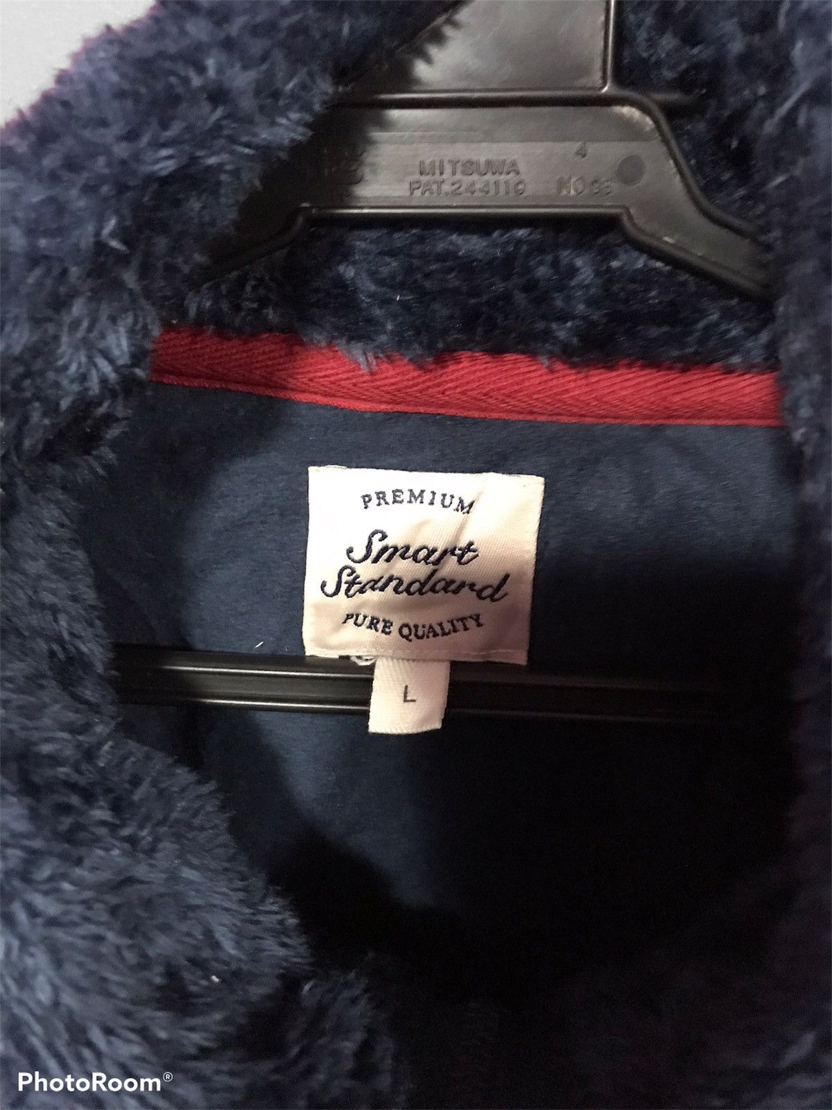 Japanese Brand SMART STANDARD BLUE SIZE L JACKET FLEECE Size US L / EU 52-54 / 3 - 4 Thumbnail