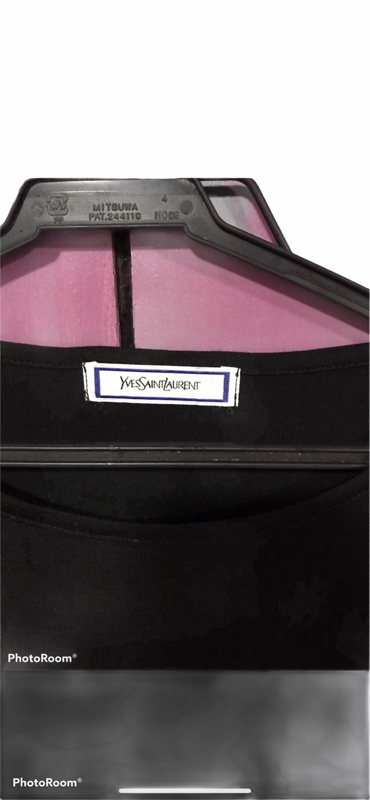 Yves Saint Laurent YVES SAINT LAUREN BLACK SIZE M LONG SLEEVE WOMEN Size ONE SIZE - 4 Thumbnail