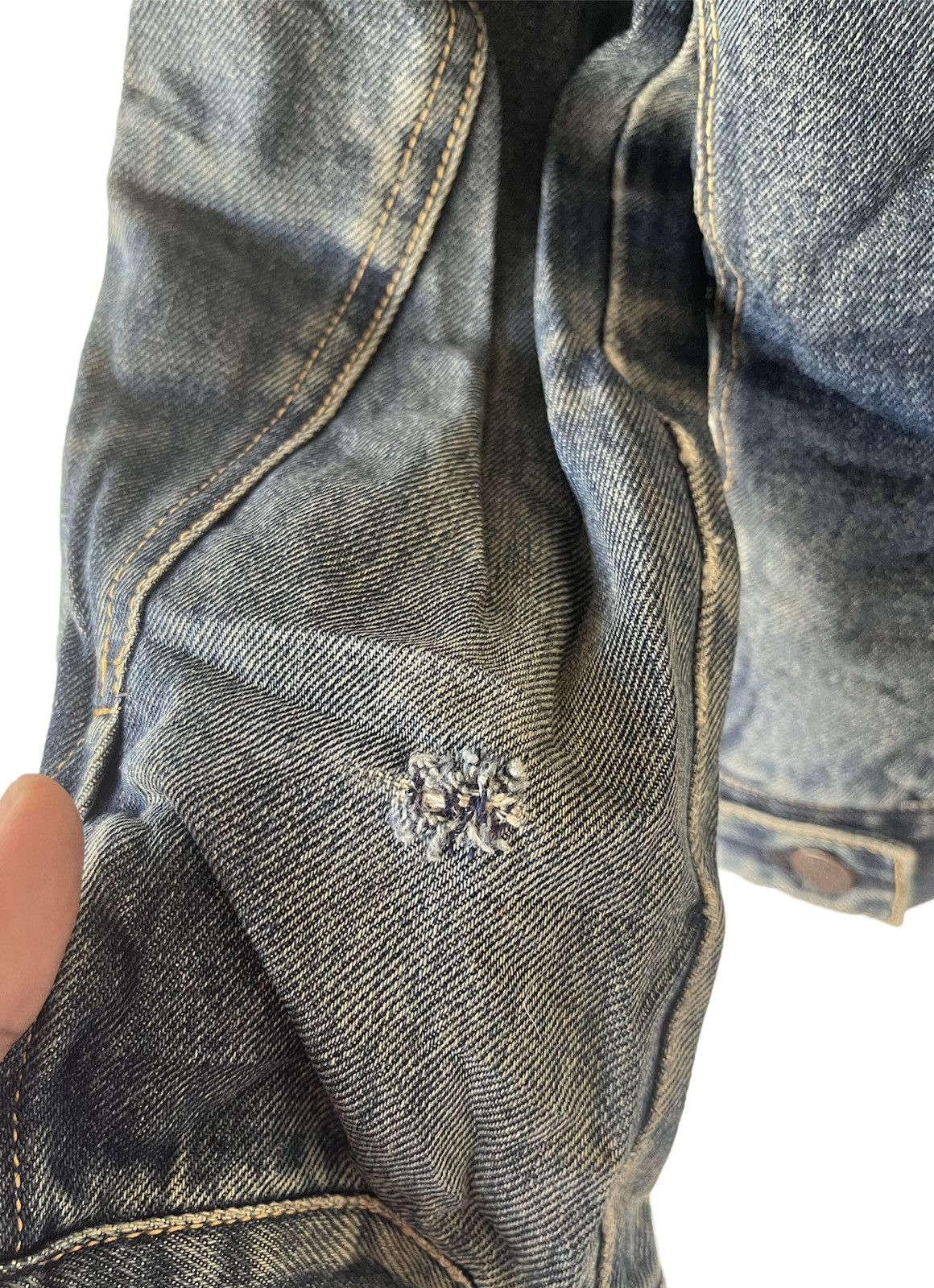 Vintage VINTAGE BIG JOHN JACKET JEANS USA Size US S / EU 44-46 / 1 - 6 Thumbnail
