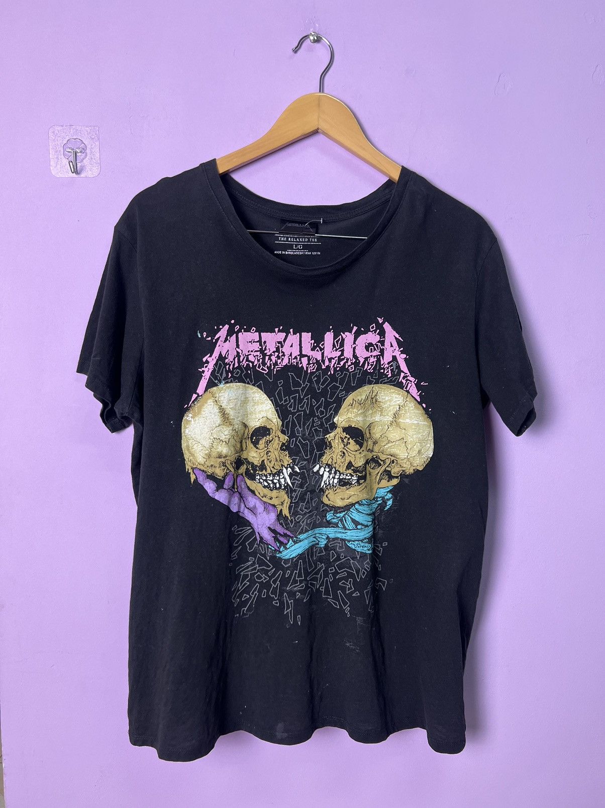 Metallica 🔥Metallica Pushhead 2020 Size US M / EU 48-50 / 2 - 2 Thumbnail
