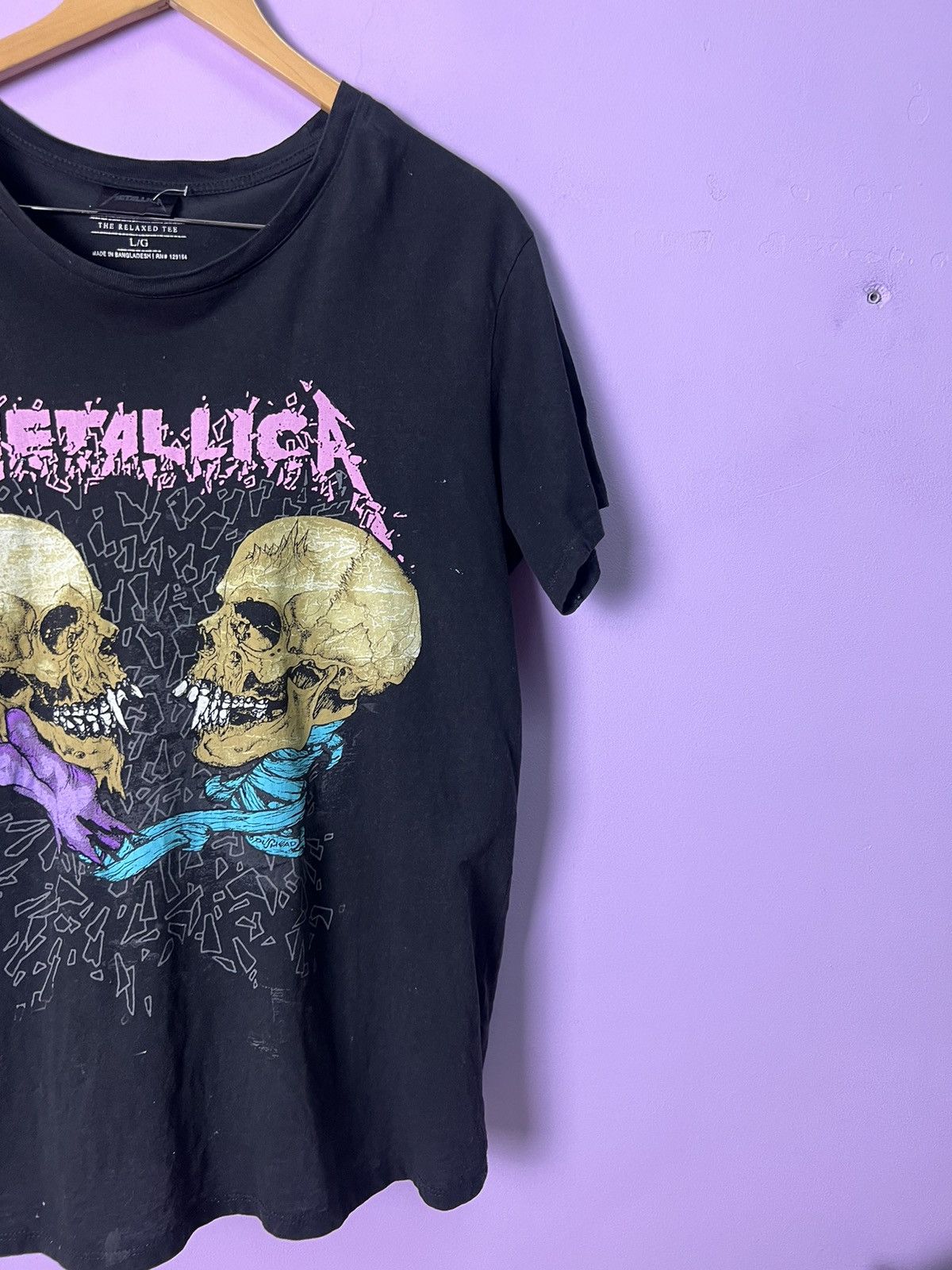 Metallica 🔥Metallica Pushhead 2020 Size US M / EU 48-50 / 2 - 5 Thumbnail