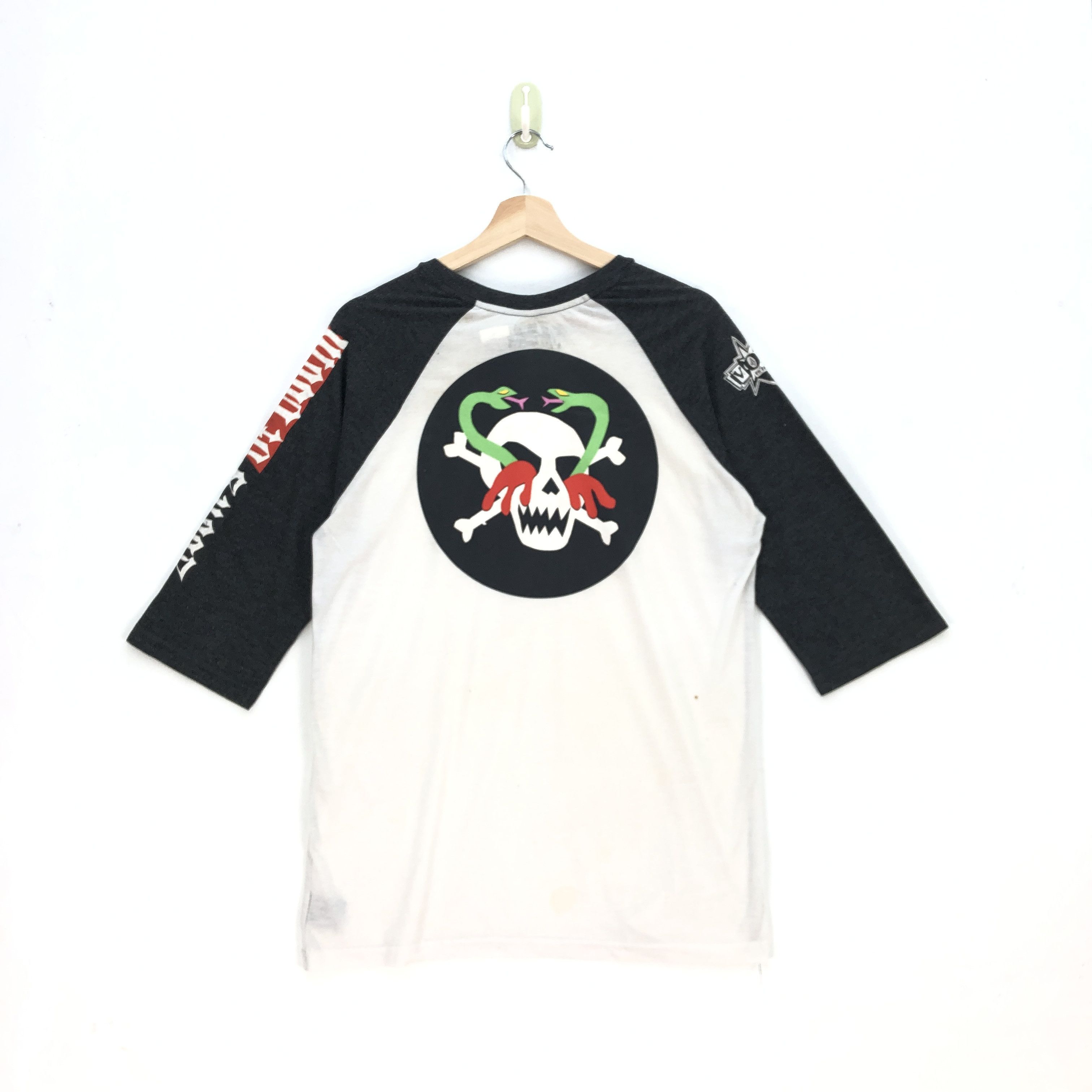 T-shirt Vintage Volcom Skateboard Artist Series 2007 – Vert – Taille XS – Très Bon état