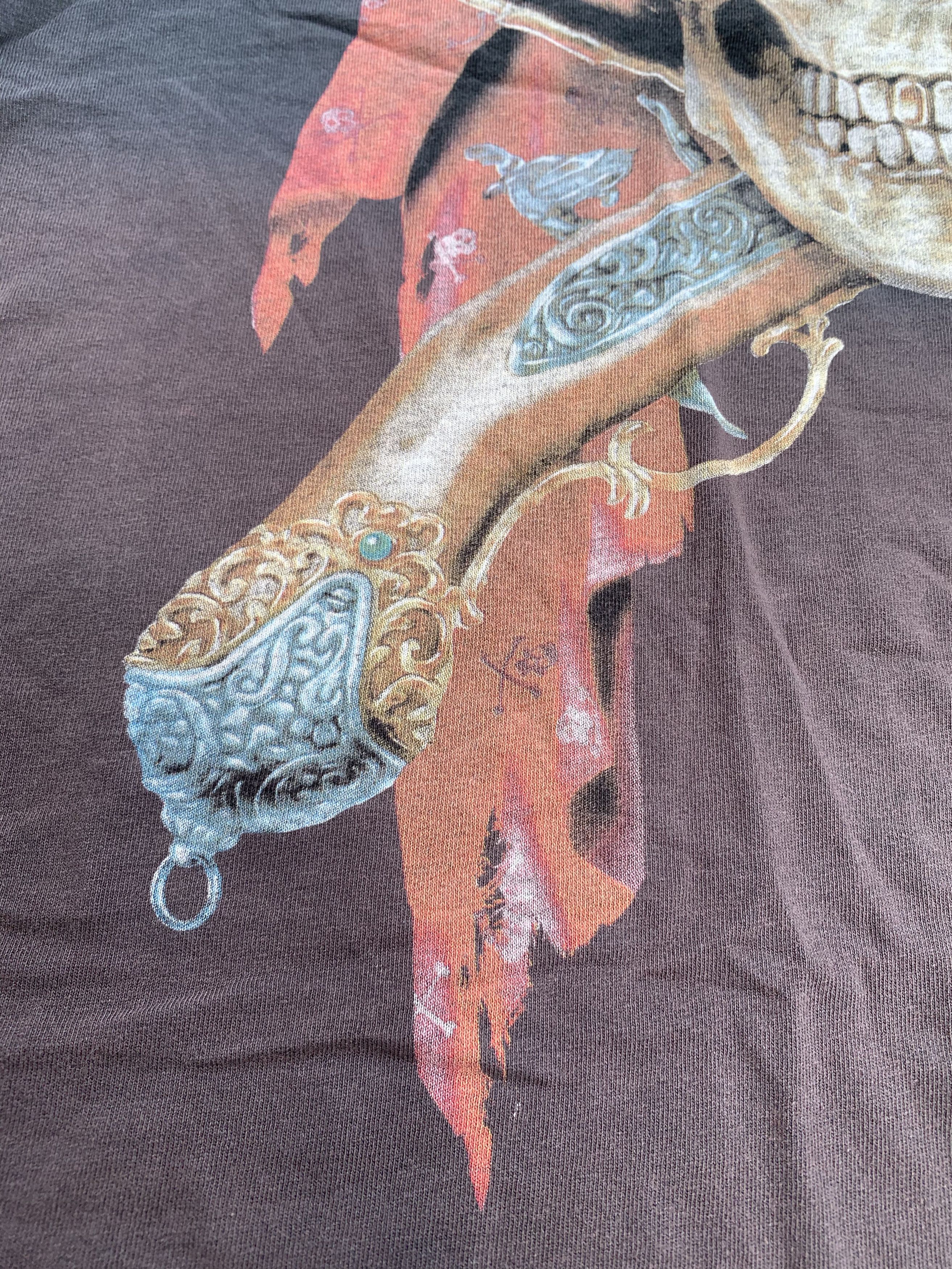 The Mountain Vintage Gradient Sunfaded Pirate Skull by The Mountain Size US XL / EU 56 / 4 - 14 Thumbnail