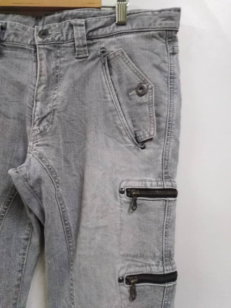 PPFM Elle Homme Cargo Pants Zippers Pockets Size US 34 / EU 50 - 10 Thumbnail