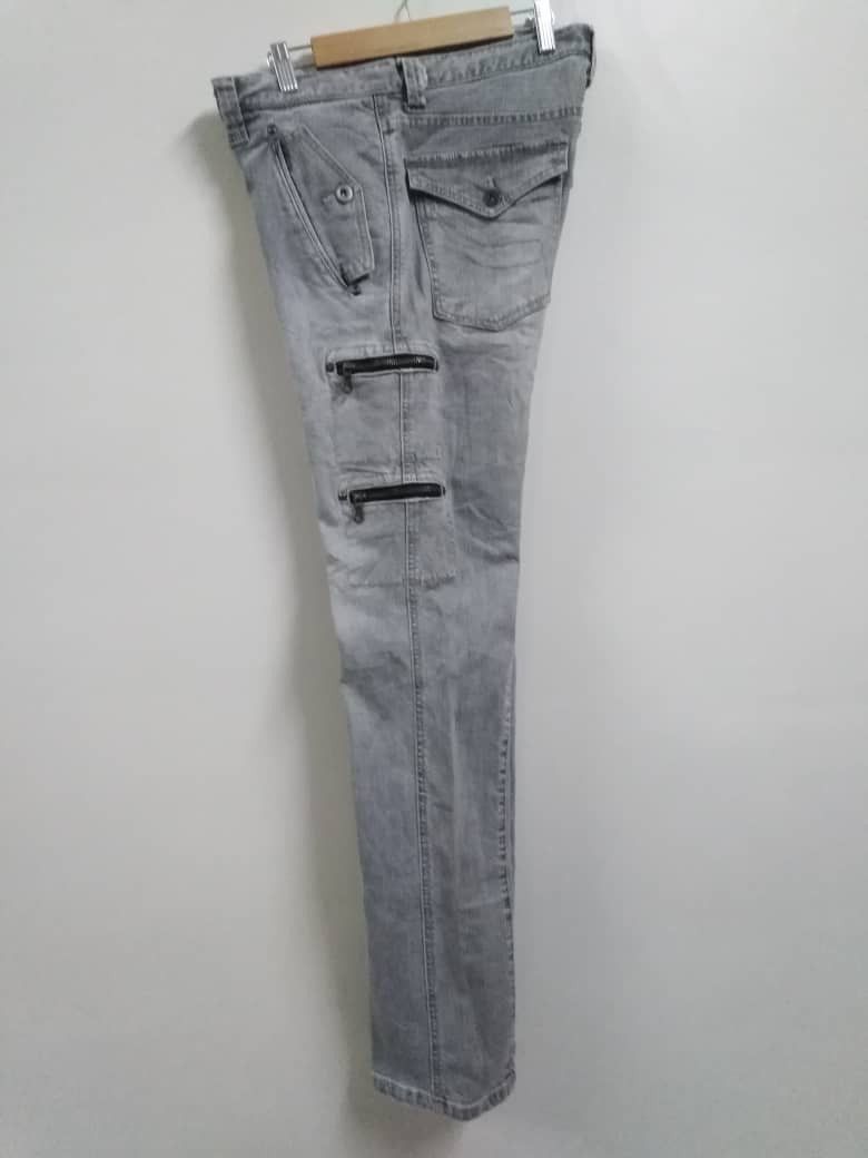 PPFM Elle Homme Cargo Pants Zippers Pockets Size US 34 / EU 50 - 17 Thumbnail