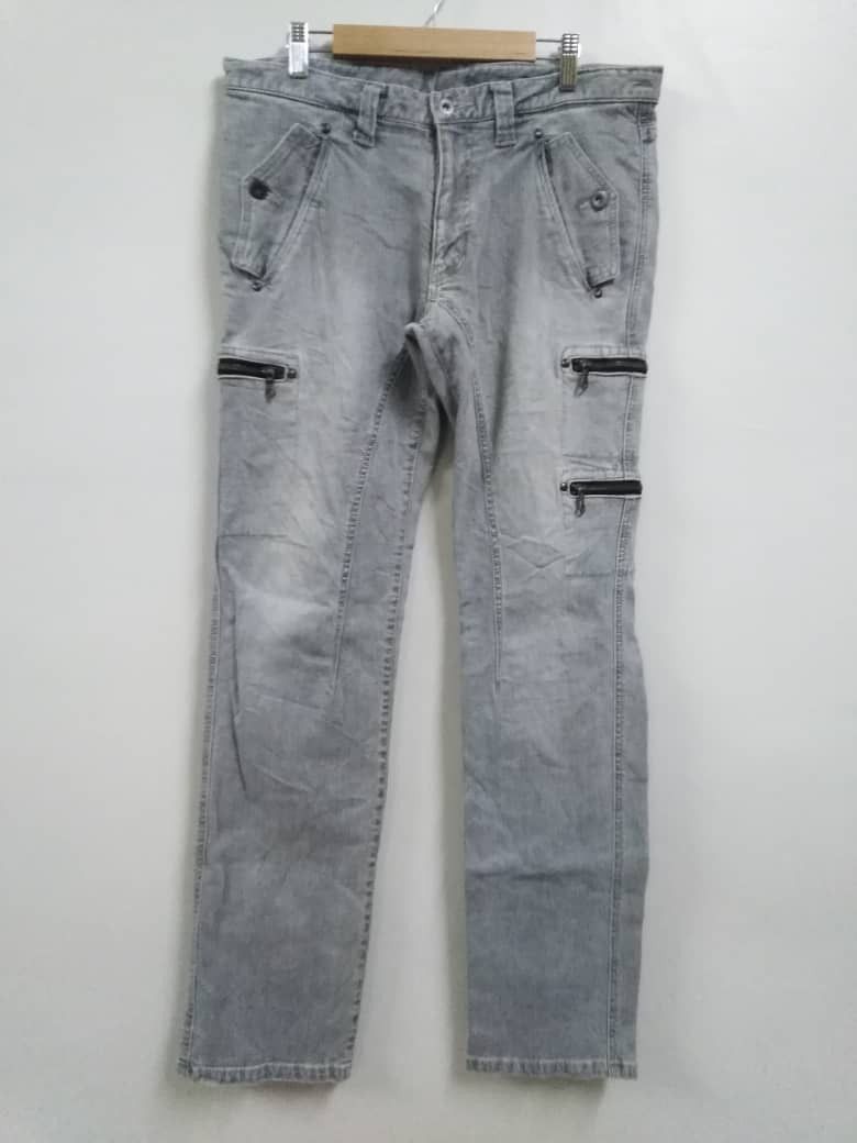 PPFM Elle Homme Cargo Pants Zippers Pockets Size US 34 / EU 50 - 1 Thumbnail
