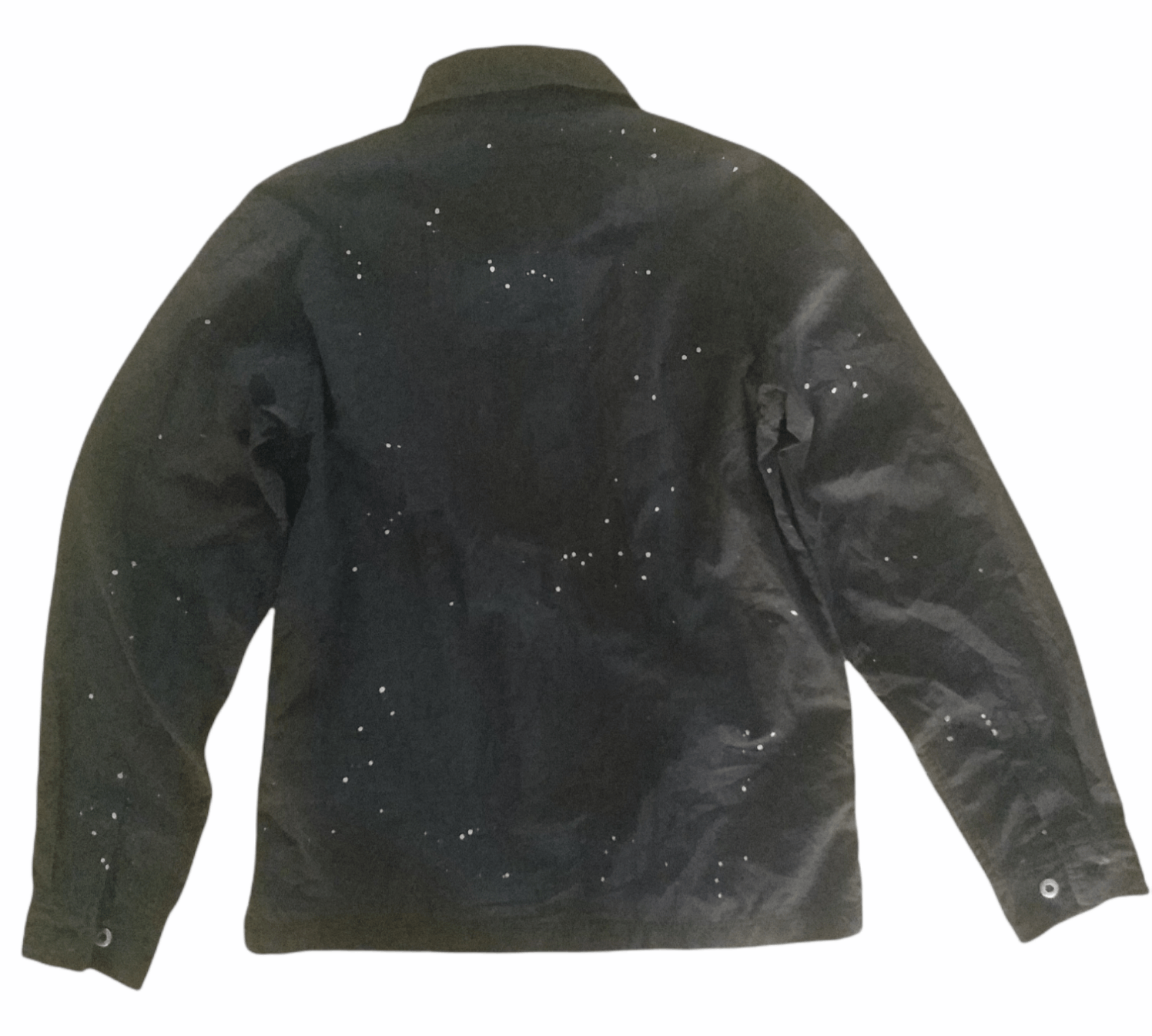 If Six Was Nine 🔥Paint Splatter Bernings Sho Button Shirt Size US S / EU 44-46 / 1 - 4 Thumbnail