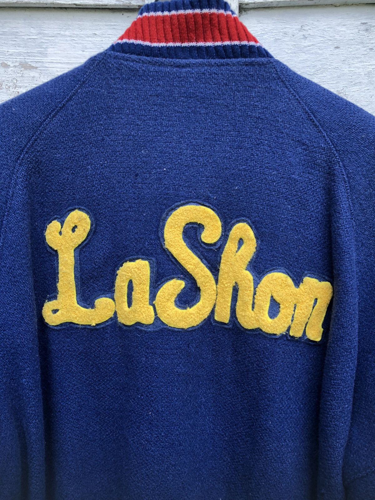 Vintage Houston Sportwear La Shon Wool Varsity Jacket Size US M / EU 48-50 / 2 - 7 Thumbnail