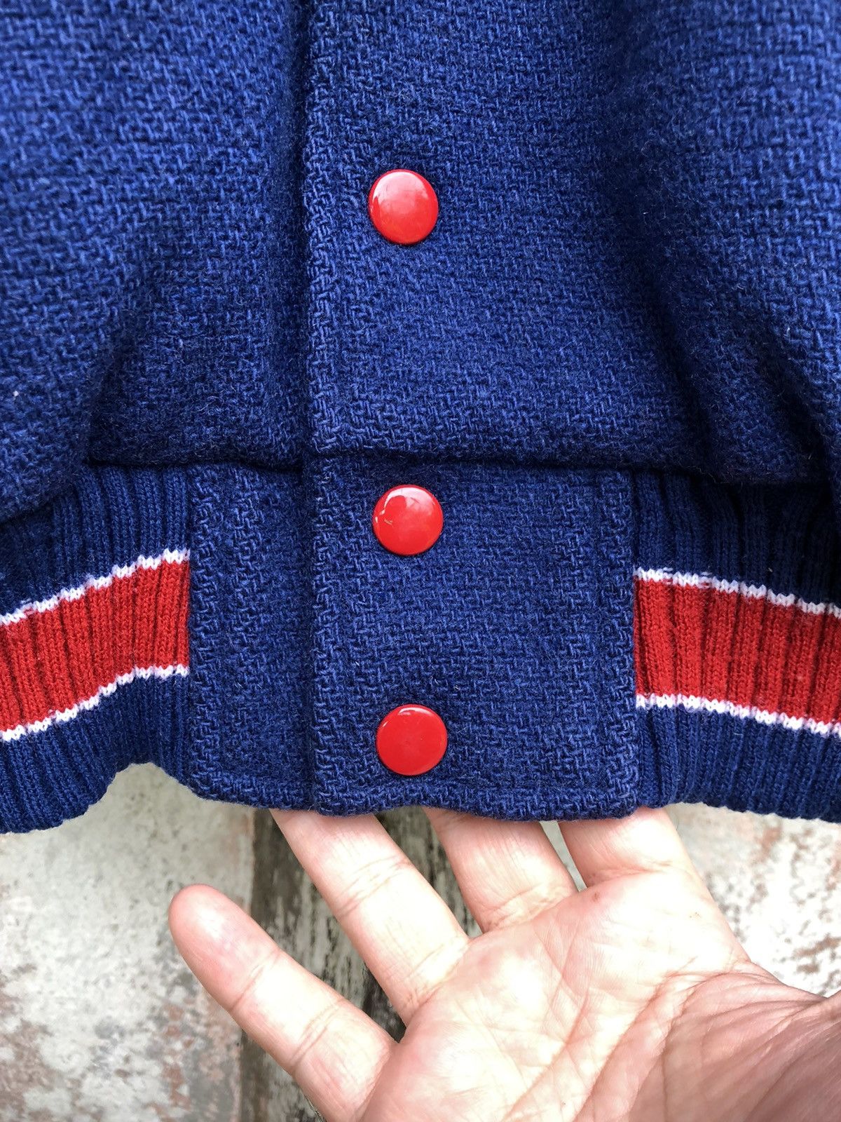 Vintage Houston Sportwear La Shon Wool Varsity Jacket Size US M / EU 48-50 / 2 - 10 Thumbnail