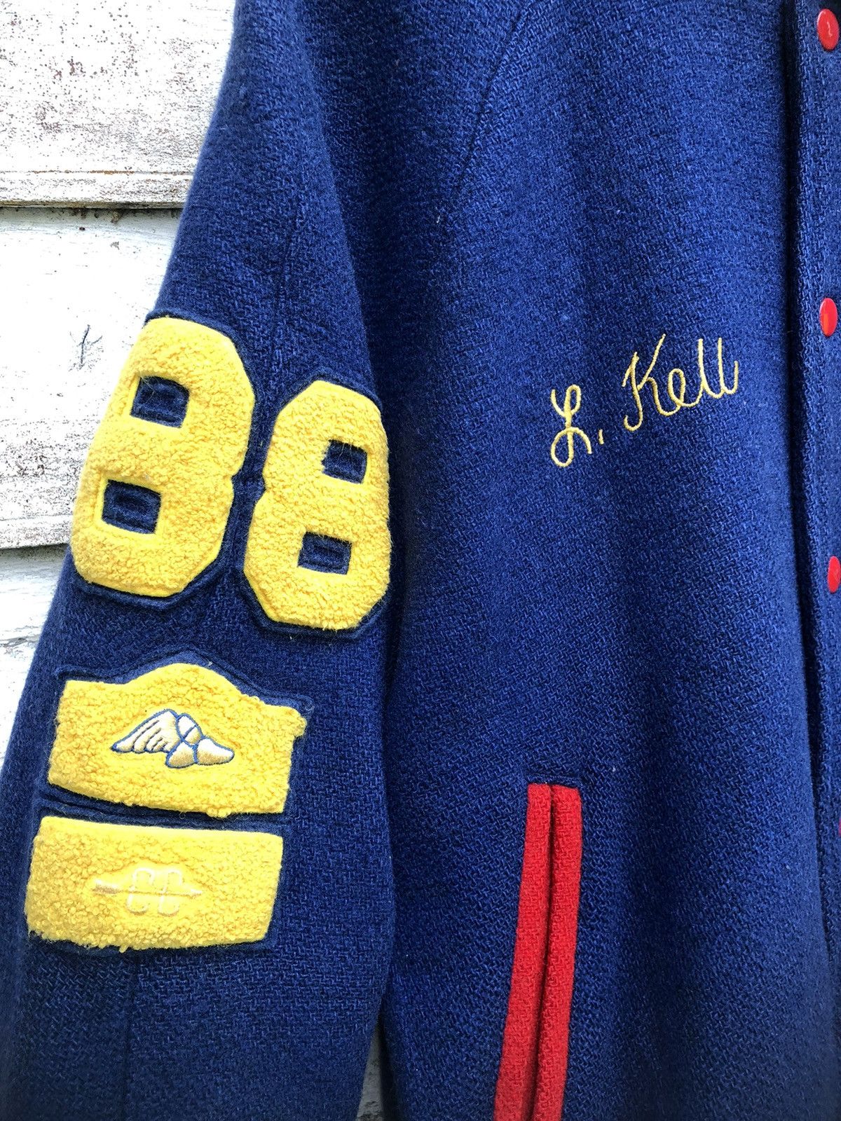 Vintage Houston Sportwear La Shon Wool Varsity Jacket Size US M / EU 48-50 / 2 - 6 Thumbnail