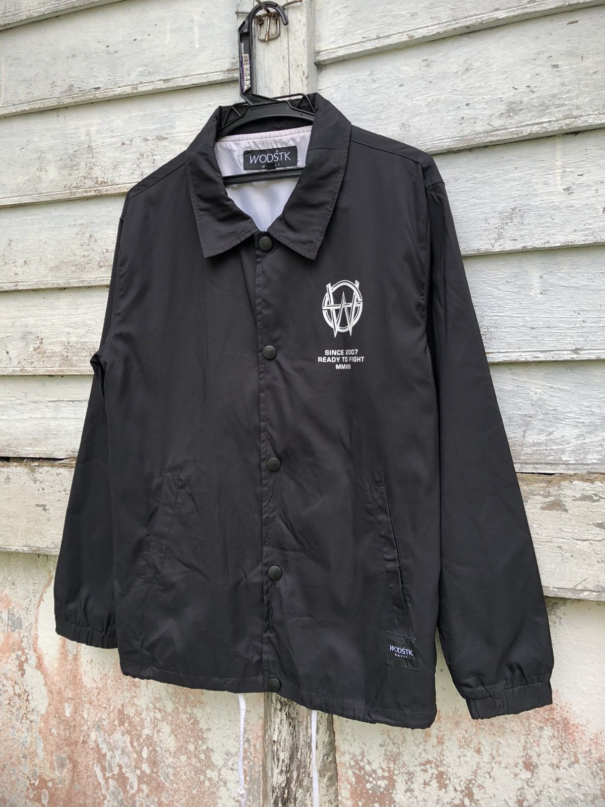 Japanese Brand Woodstuck Fight Coach Jacket Size US M / EU 48-50 / 2 - 3 Thumbnail