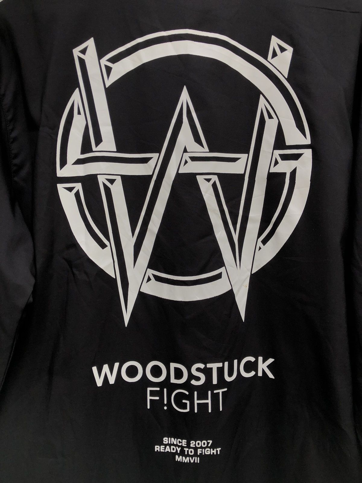 Japanese Brand Woodstuck Fight Coach Jacket Size US M / EU 48-50 / 2 - 6 Thumbnail