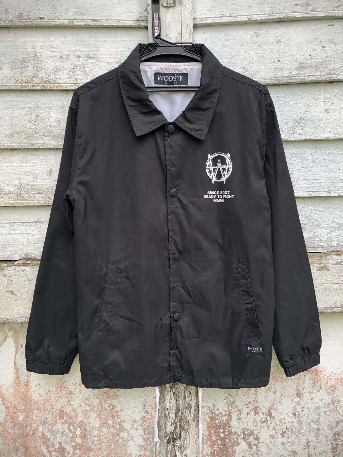 Japanese Brand Woodstuck Fight Coach Jacket Size US M / EU 48-50 / 2 - 1 Thumbnail