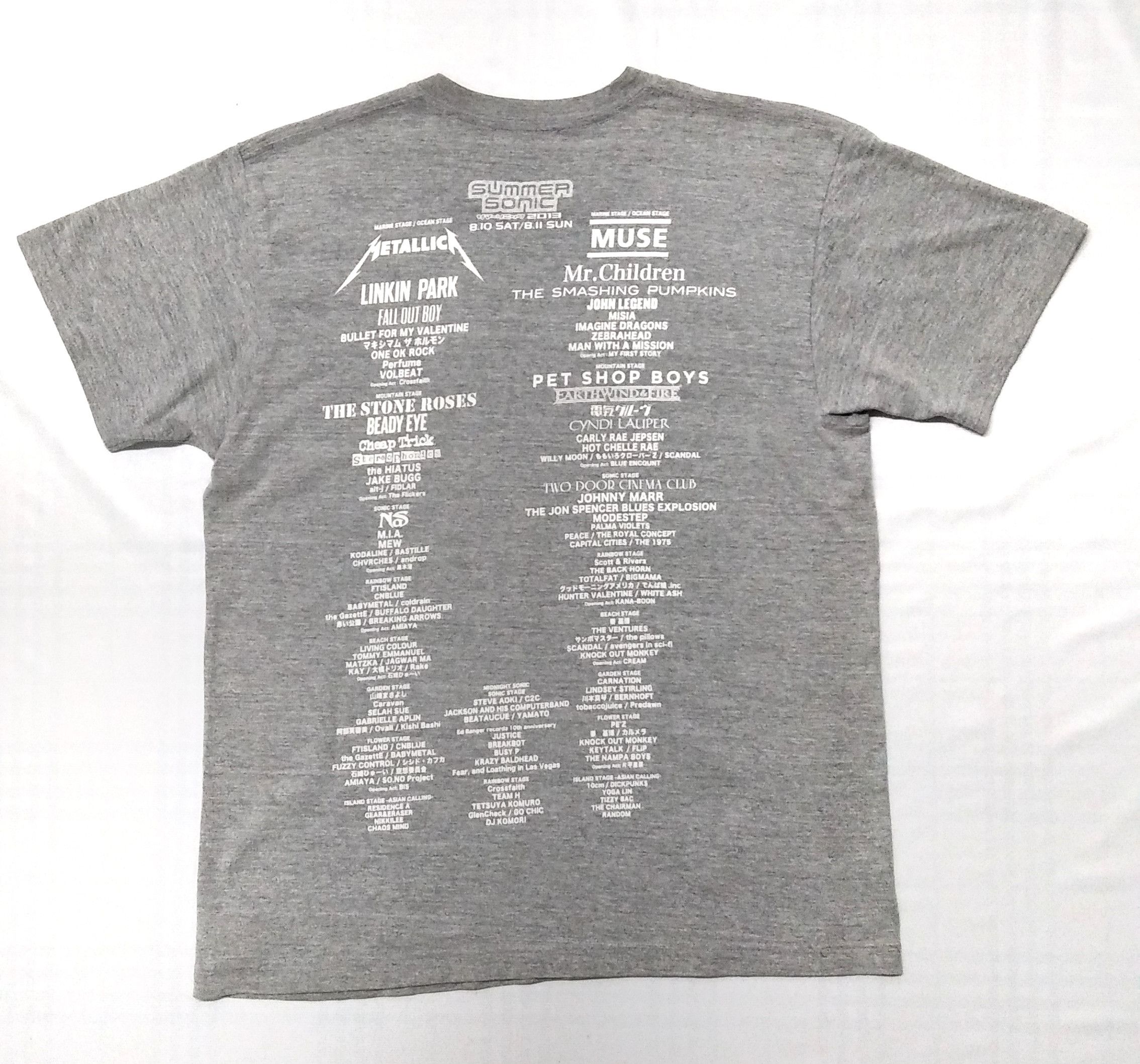 Band Tees Vintage summer sonic Band t- shirt Size US M / EU 48-50 / 2 - 2 Thumbnail