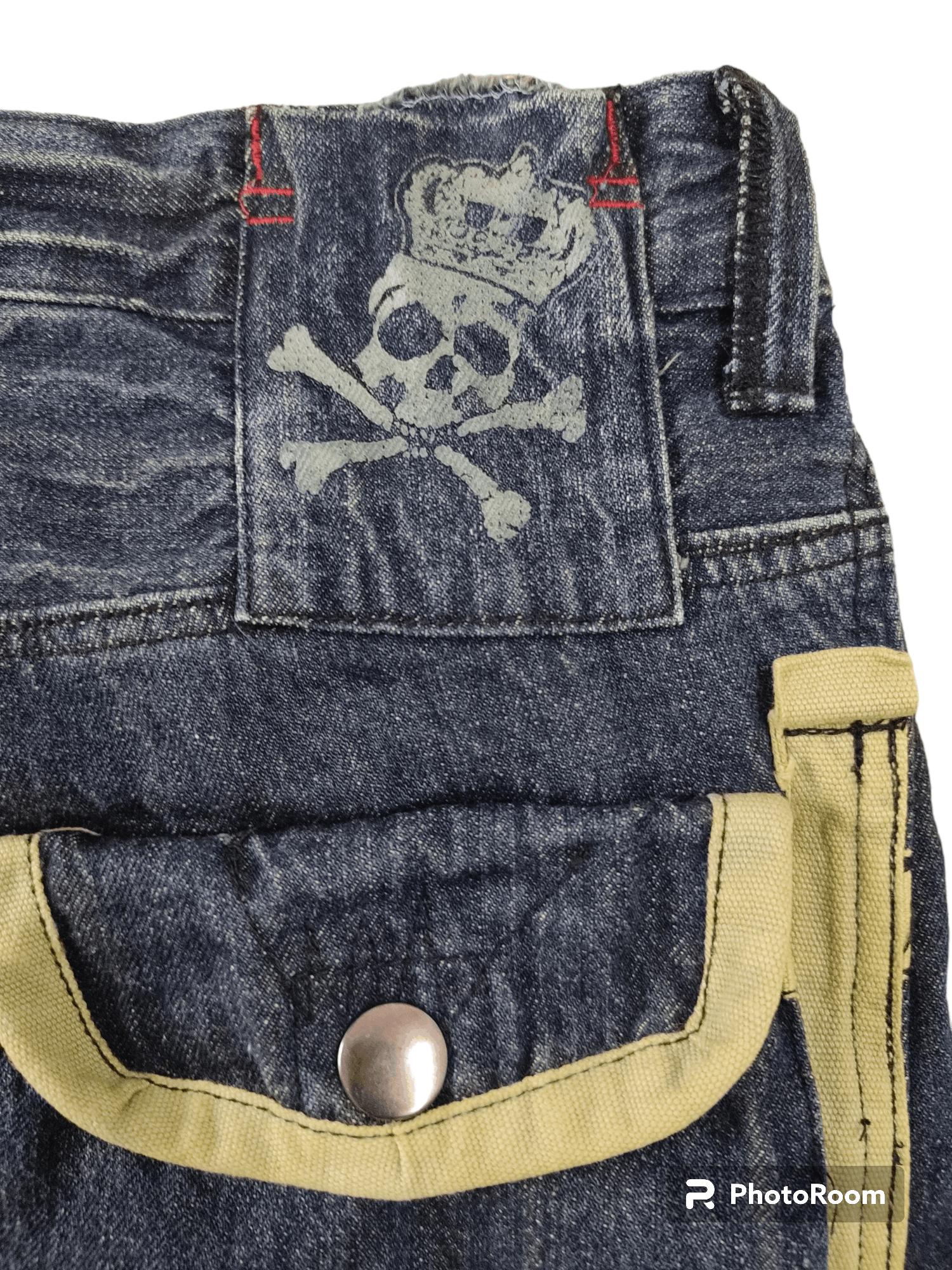 Japanese Brand Hip-hop!!!🔥OldSkull Vintage Denim Size US 36 / EU 52 - 7 Thumbnail