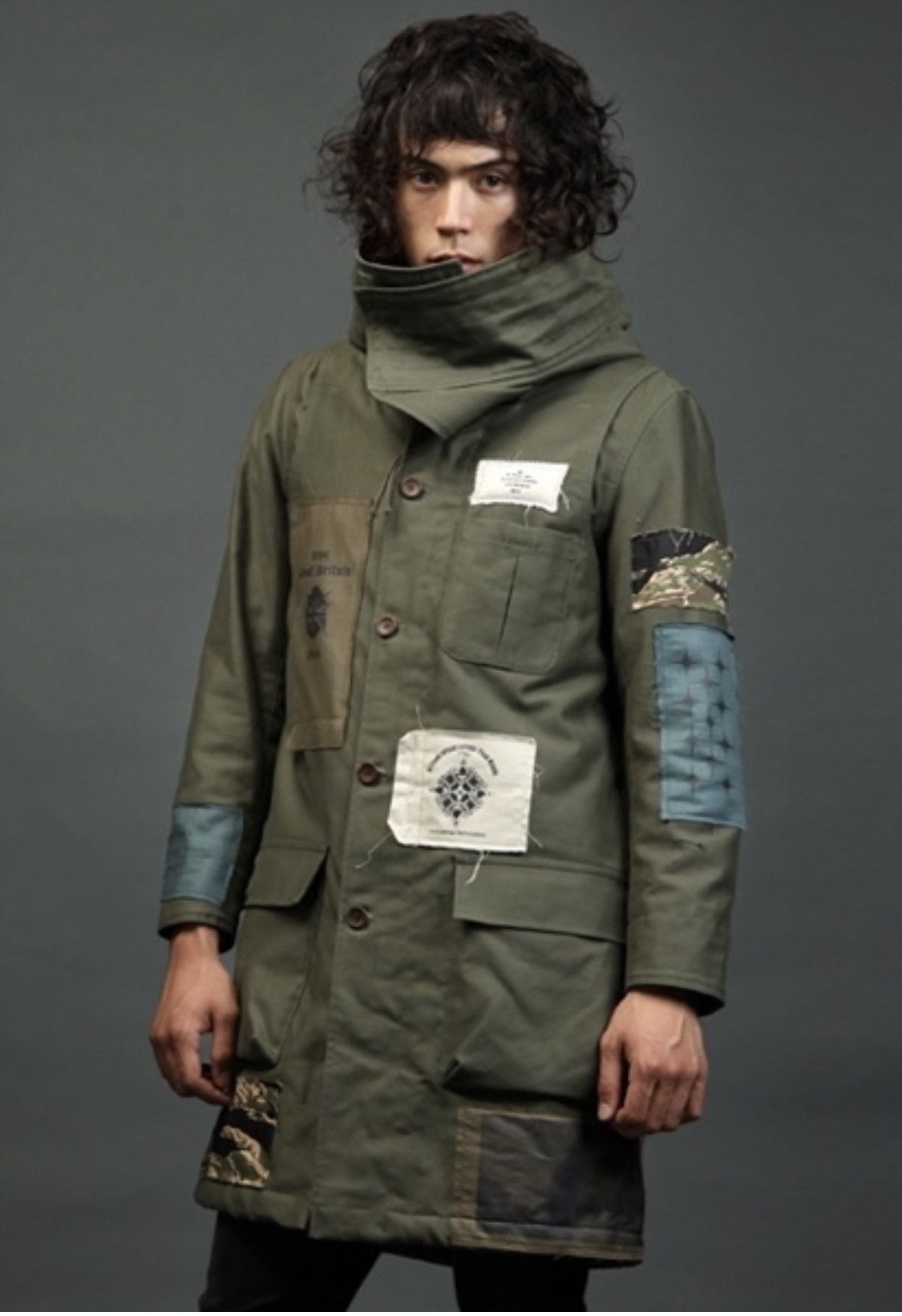 Japanese Brand Rare Do-Le project x And A parka fishtail patch logo jacket Size US M / EU 48-50 / 2 - 1 Thumbnail