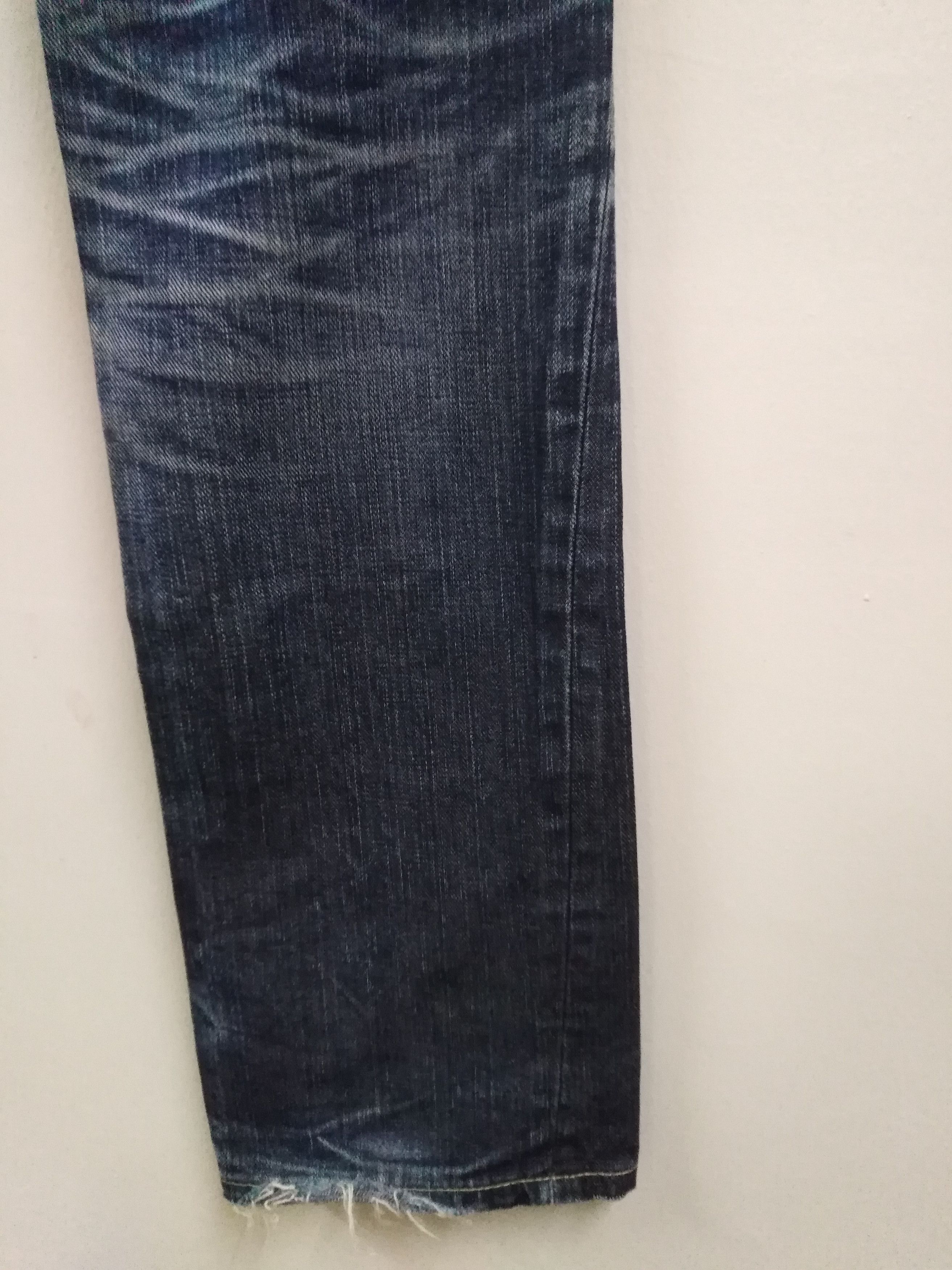 Lee Vintage Made In Japan Rusty Faded Denim Lee Riders Size US 31 - 15 Thumbnail