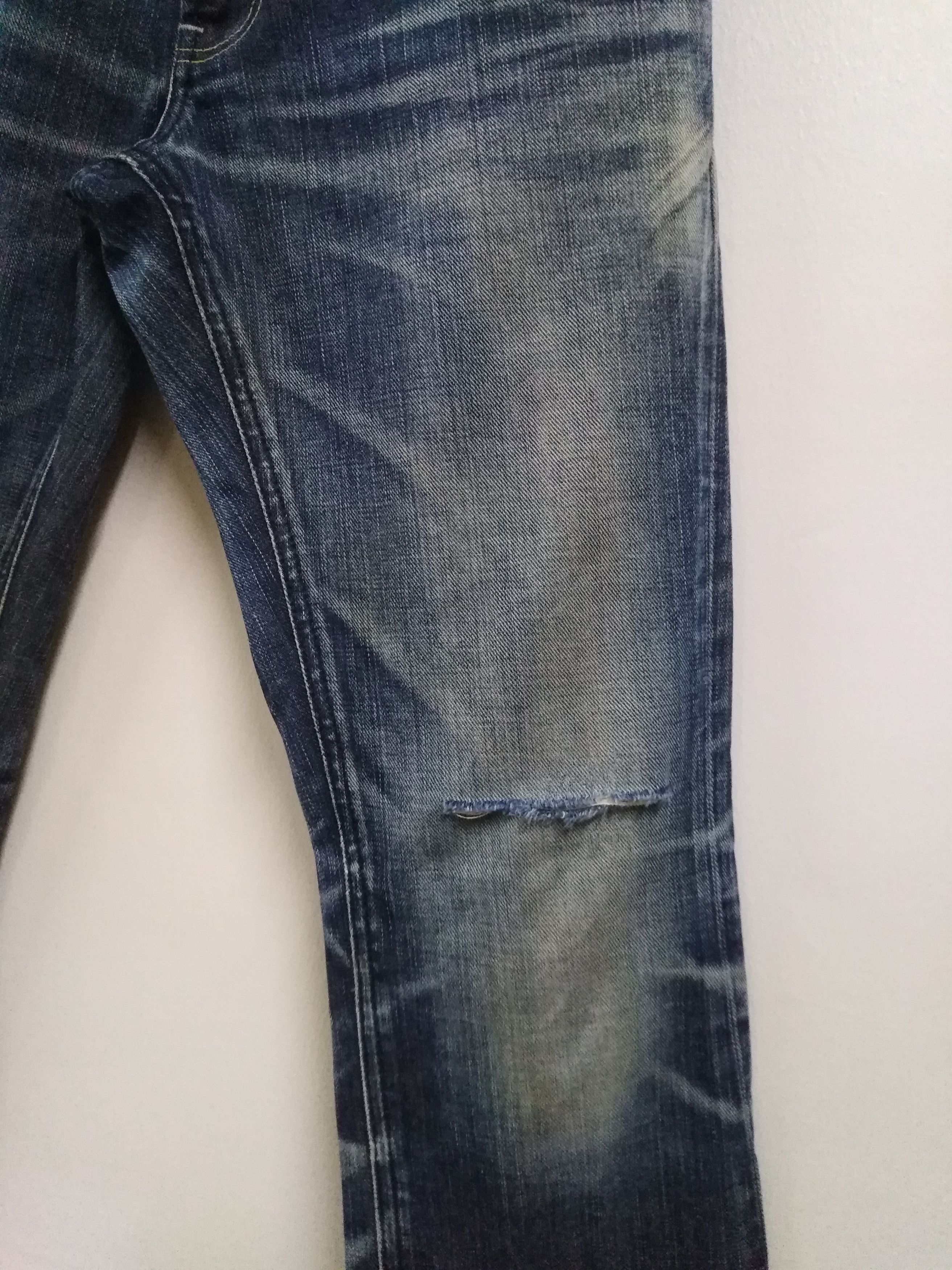 Lee Vintage Made In Japan Rusty Faded Denim Lee Riders Size US 31 - 7 Thumbnail