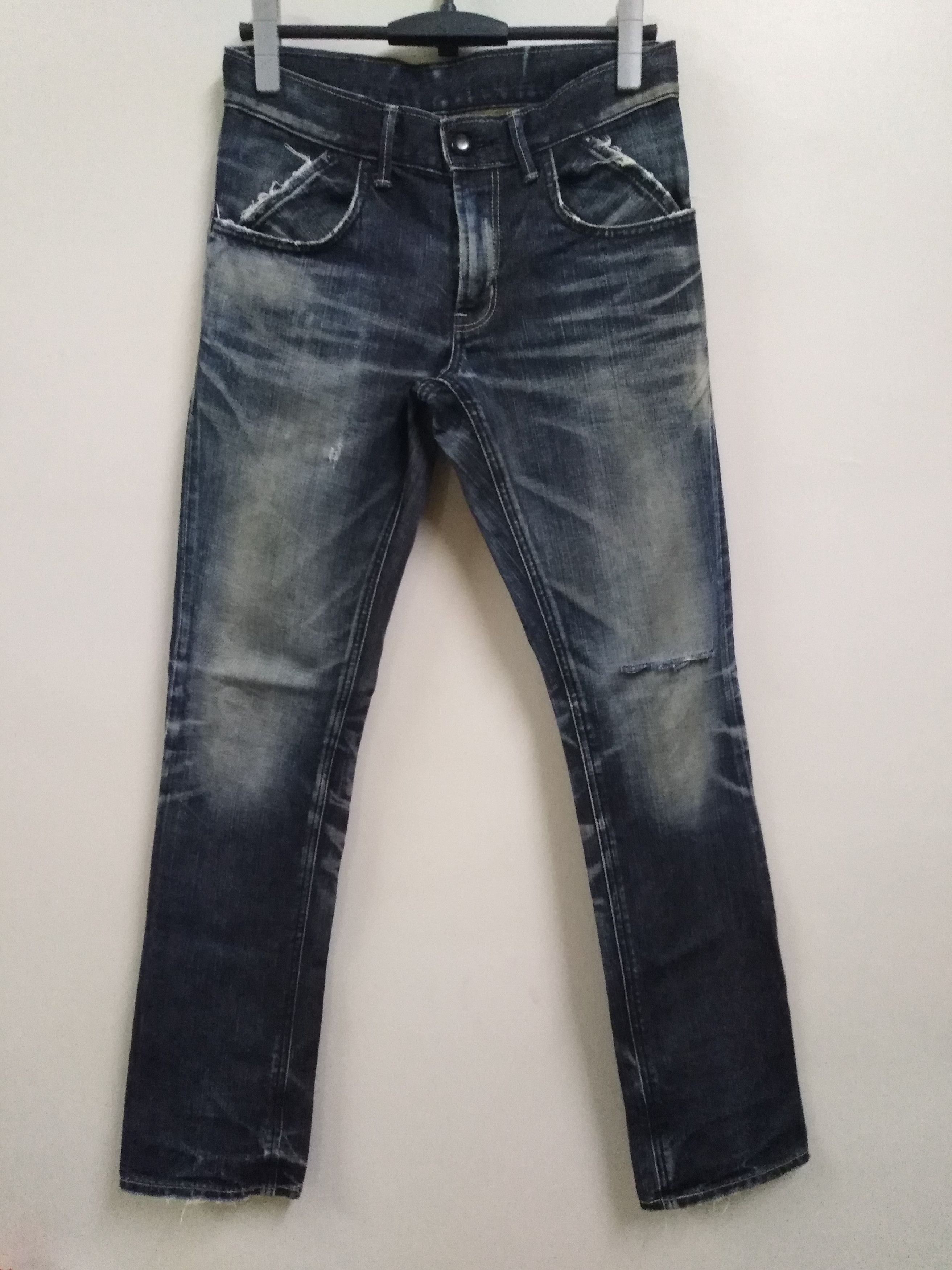 Lee Vintage Made In Japan Rusty Faded Denim Lee Riders Size US 31 - 2 Thumbnail