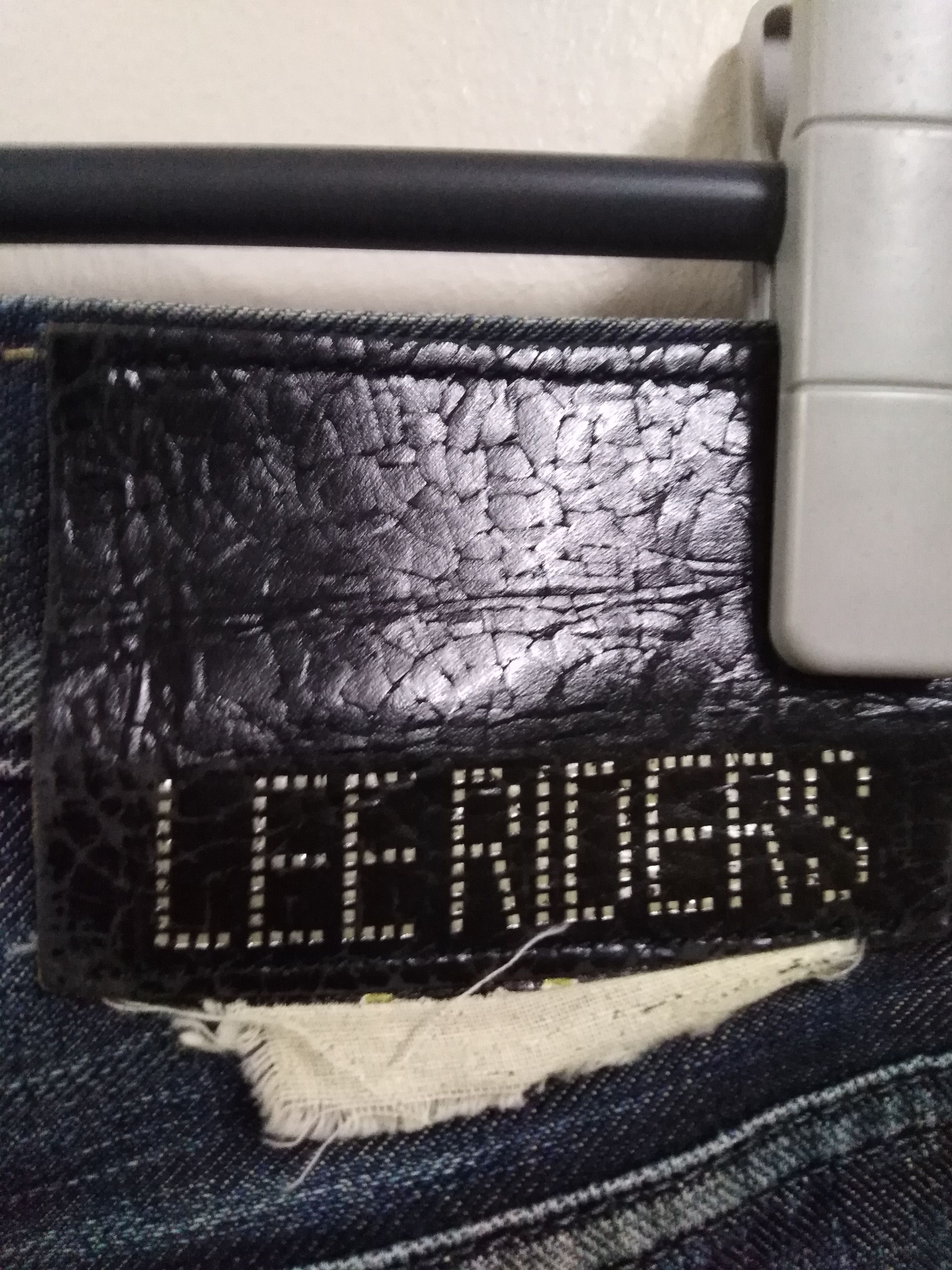 Lee Vintage Made In Japan Rusty Faded Denim Lee Riders Size US 31 - 19 Thumbnail