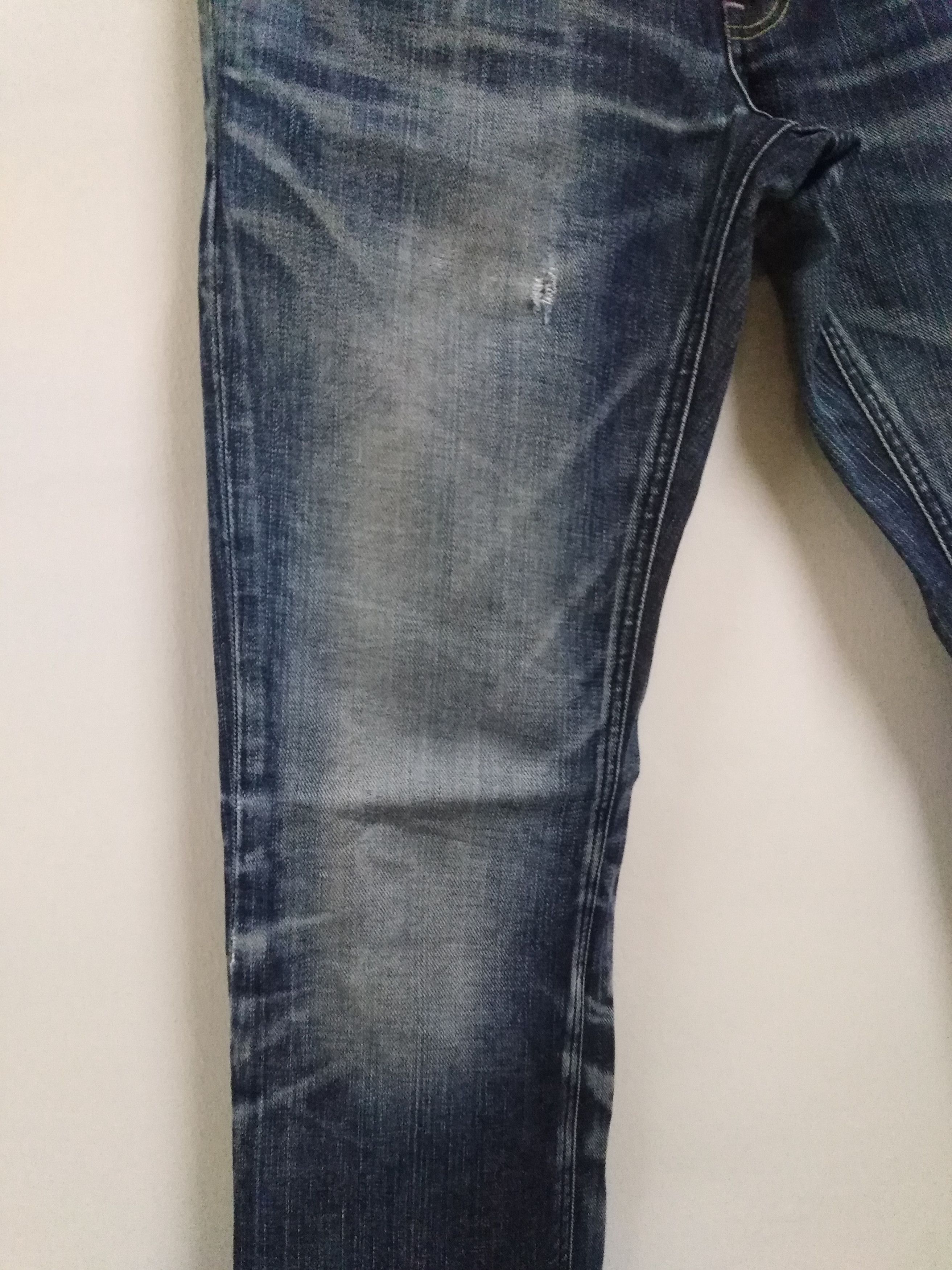 Lee Vintage Made In Japan Rusty Faded Denim Lee Riders Size US 31 - 9 Thumbnail