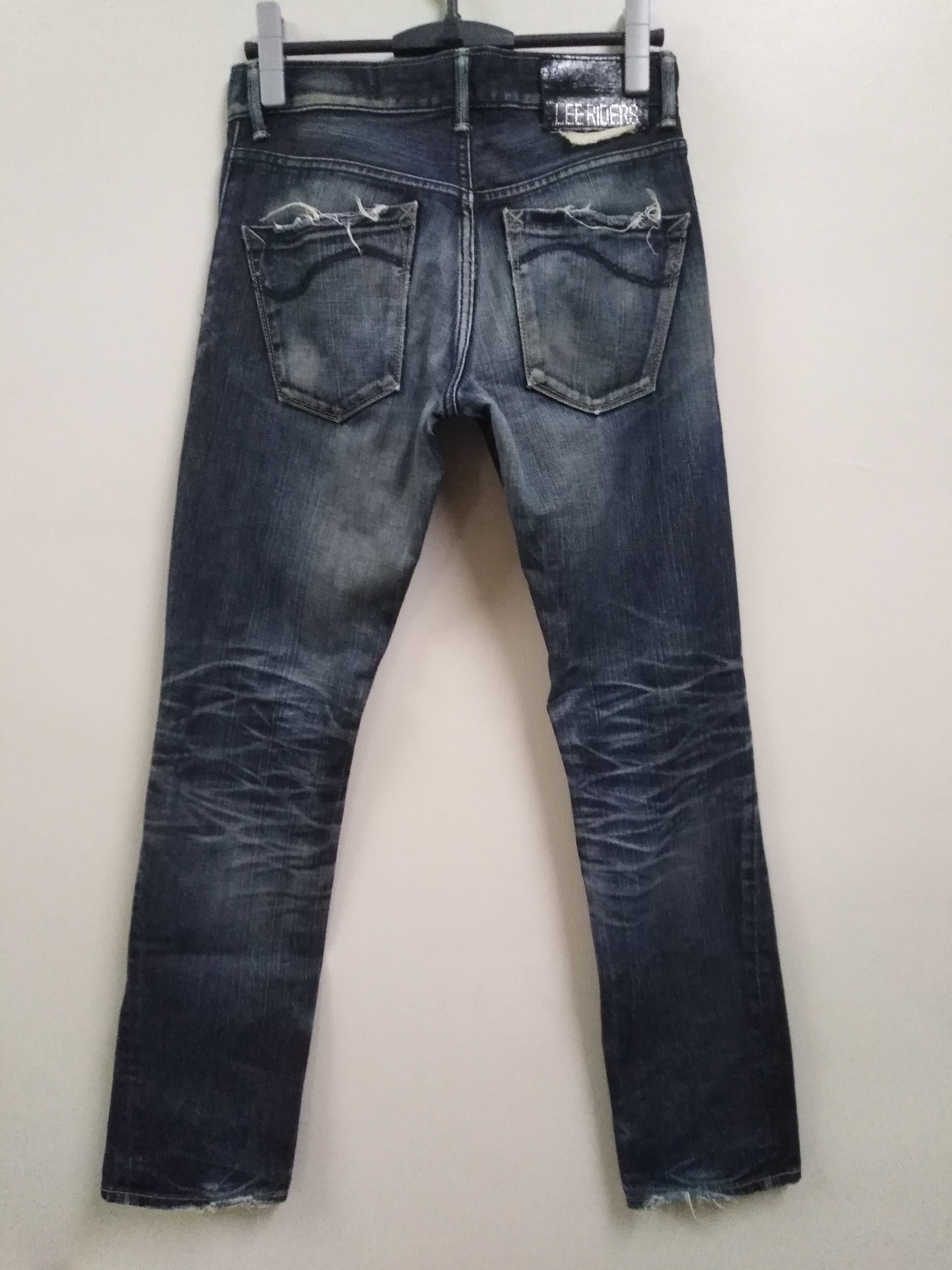 Lee Vintage Made In Japan Rusty Faded Denim Lee Riders Size US 31 - 1 Thumbnail