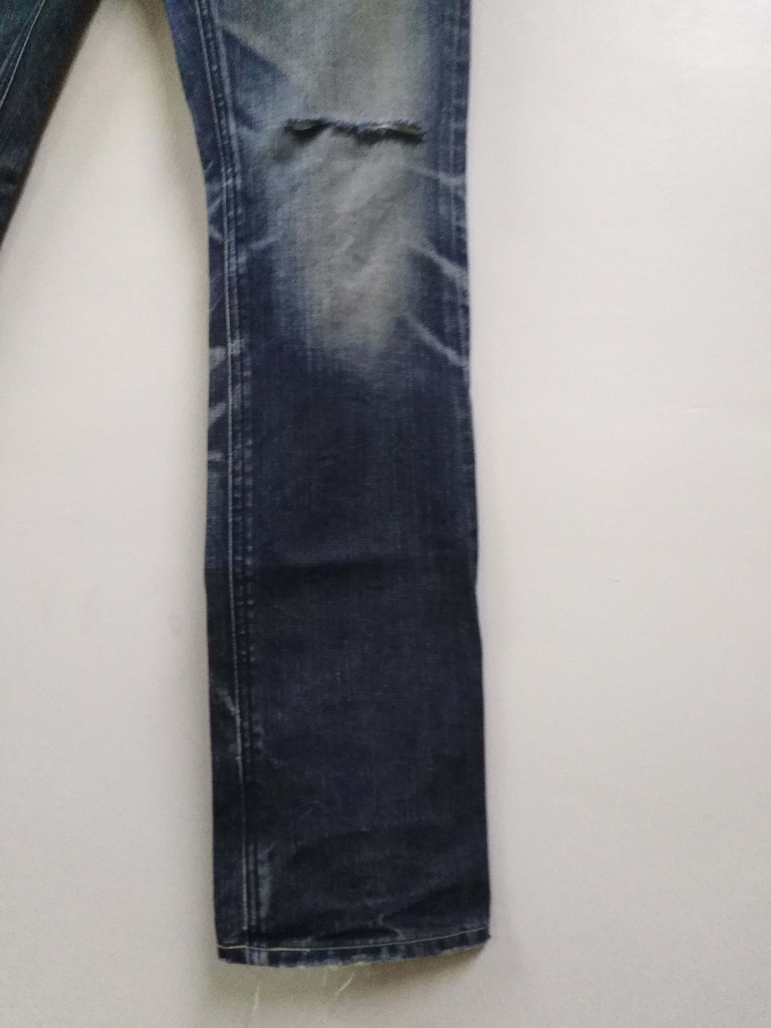 Lee Vintage Made In Japan Rusty Faded Denim Lee Riders Size US 31 - 8 Thumbnail