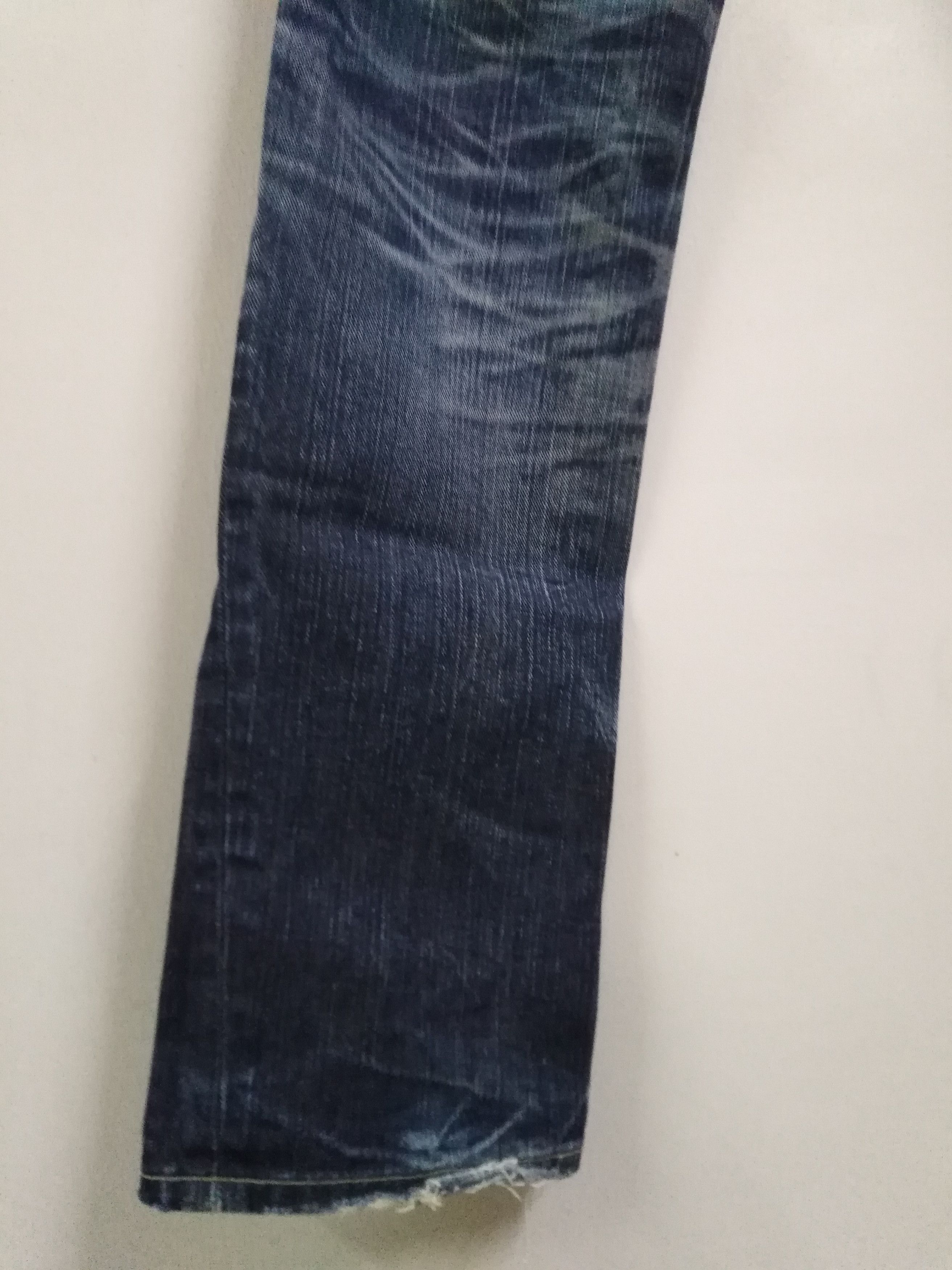 Lee Vintage Made In Japan Rusty Faded Denim Lee Riders Size US 31 - 18 Thumbnail