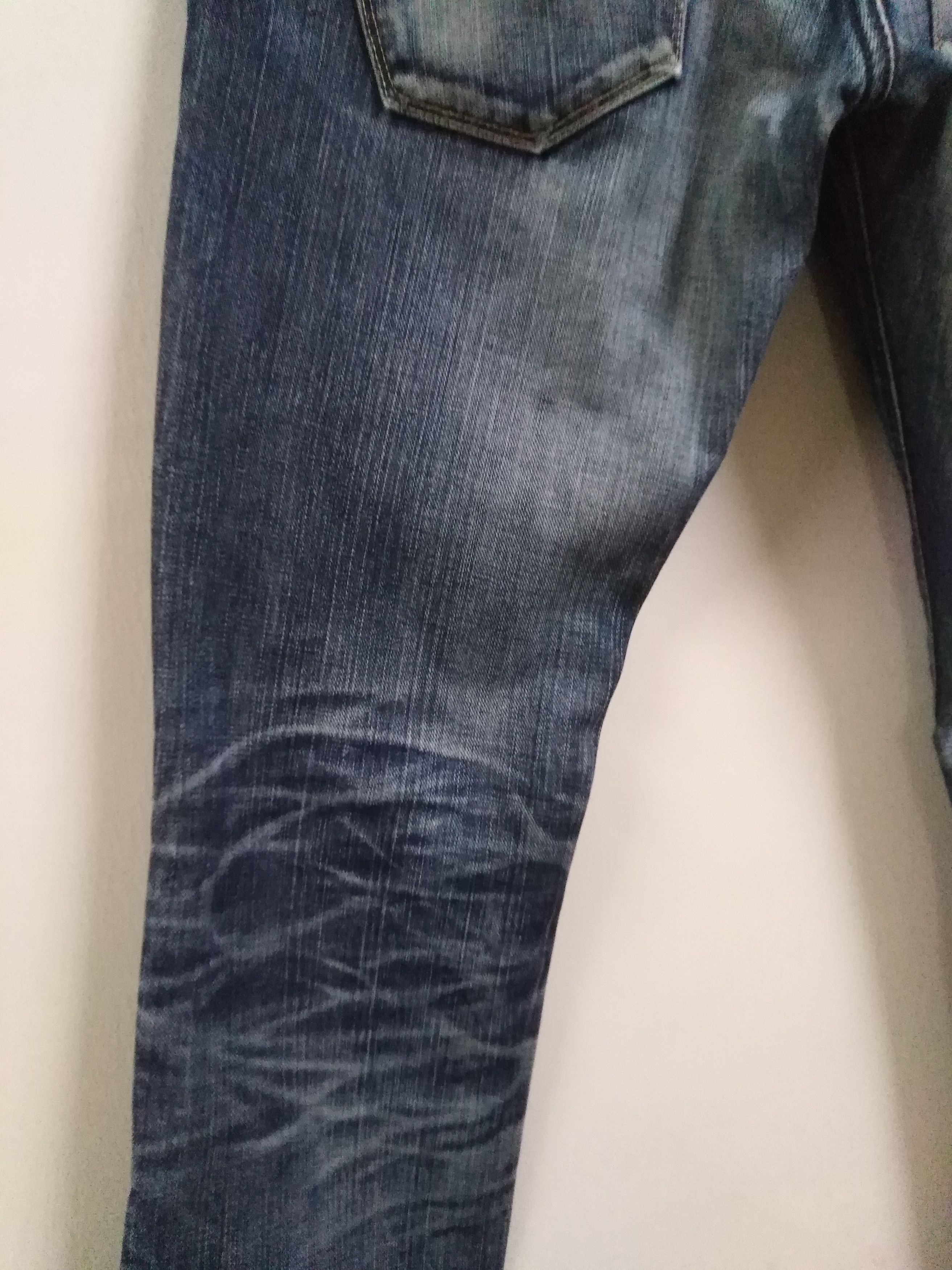 Lee Vintage Made In Japan Rusty Faded Denim Lee Riders Size US 31 - 16 Thumbnail