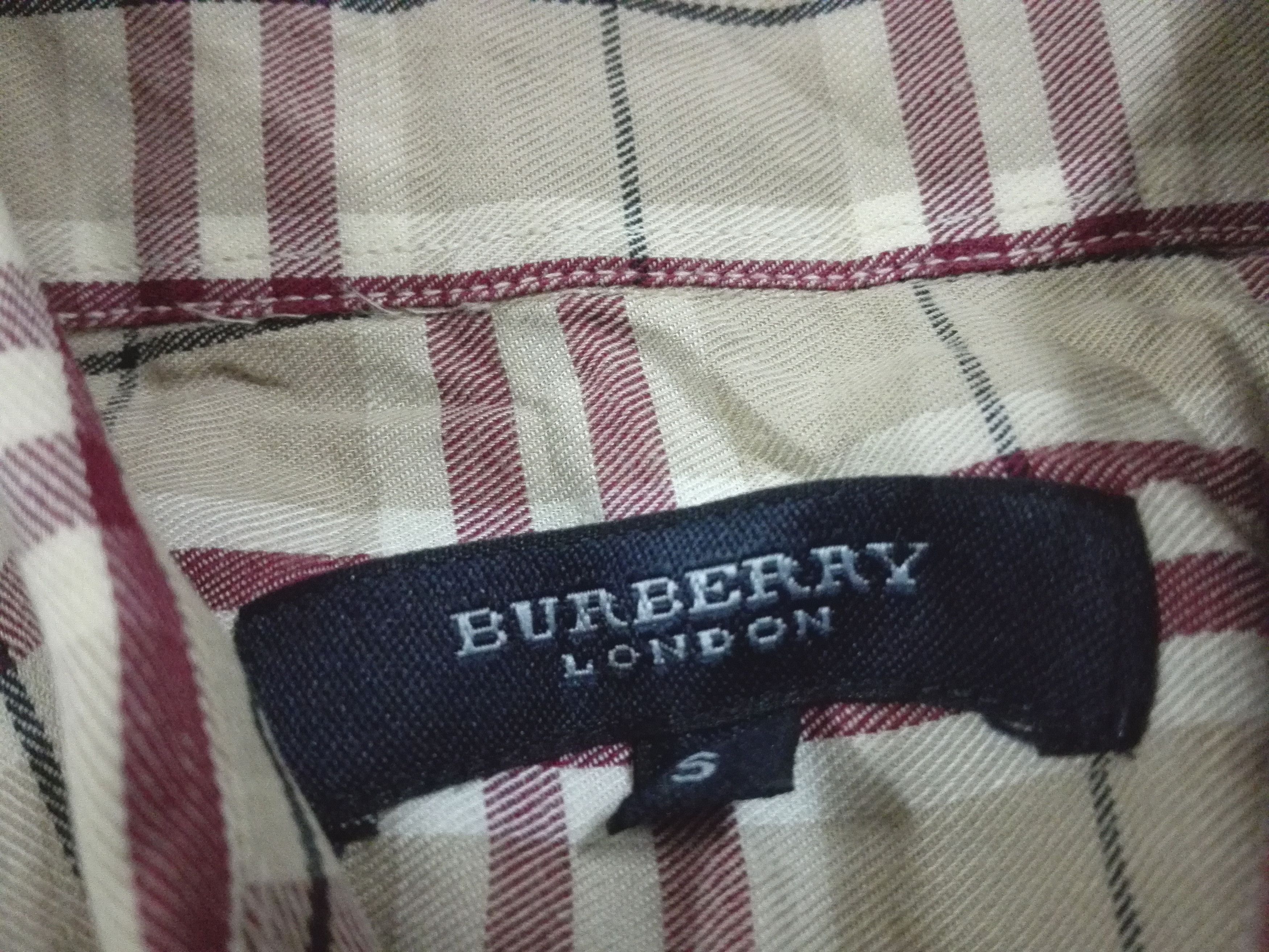 Burberry BURBERRY LONDON BRIT Nova Check Monogram Shirt Size US M / EU 48-50 / 2 - 4 Thumbnail