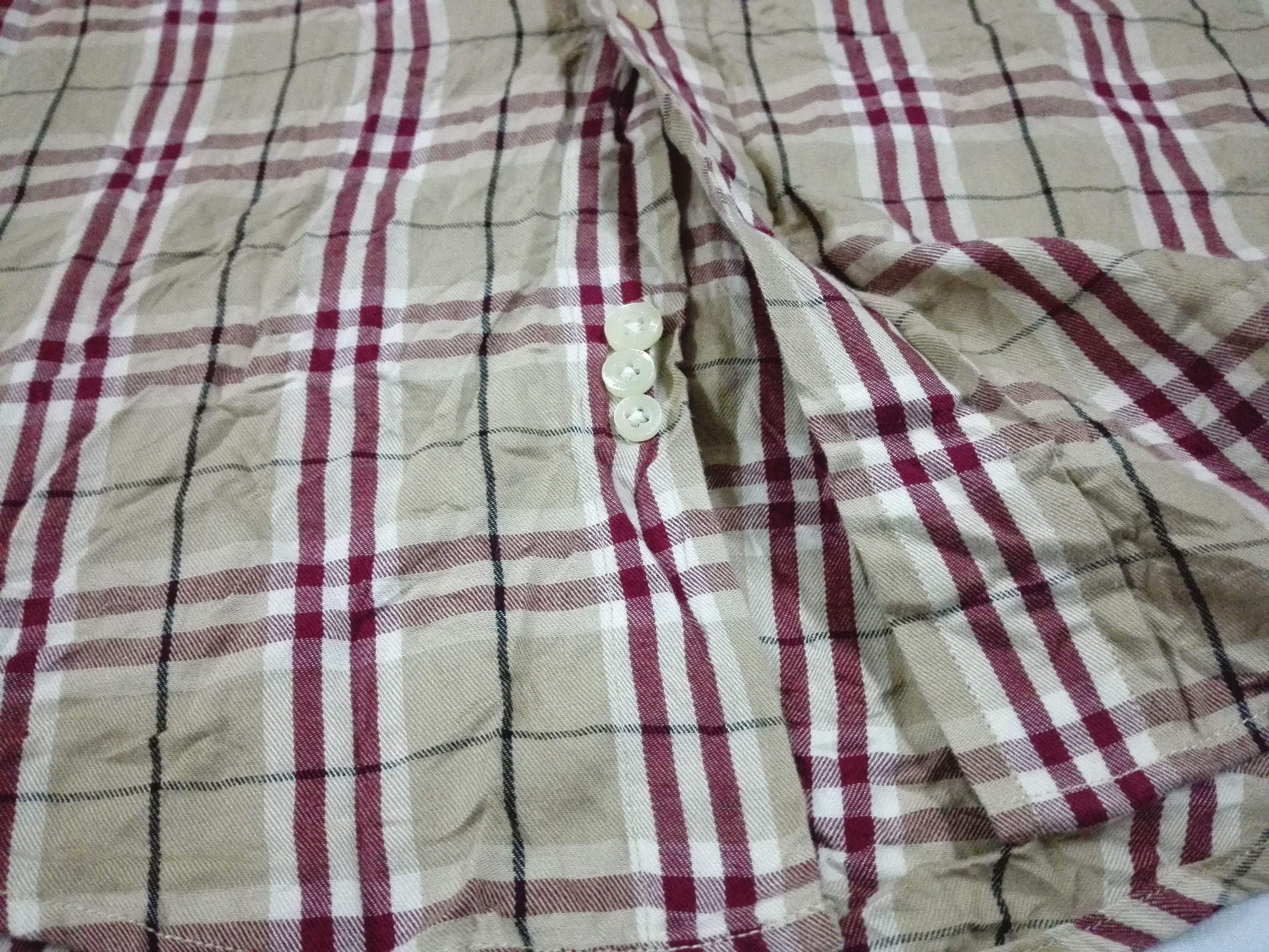 Burberry BURBERRY LONDON BRIT Nova Check Monogram Shirt Size US M / EU 48-50 / 2 - 6 Thumbnail