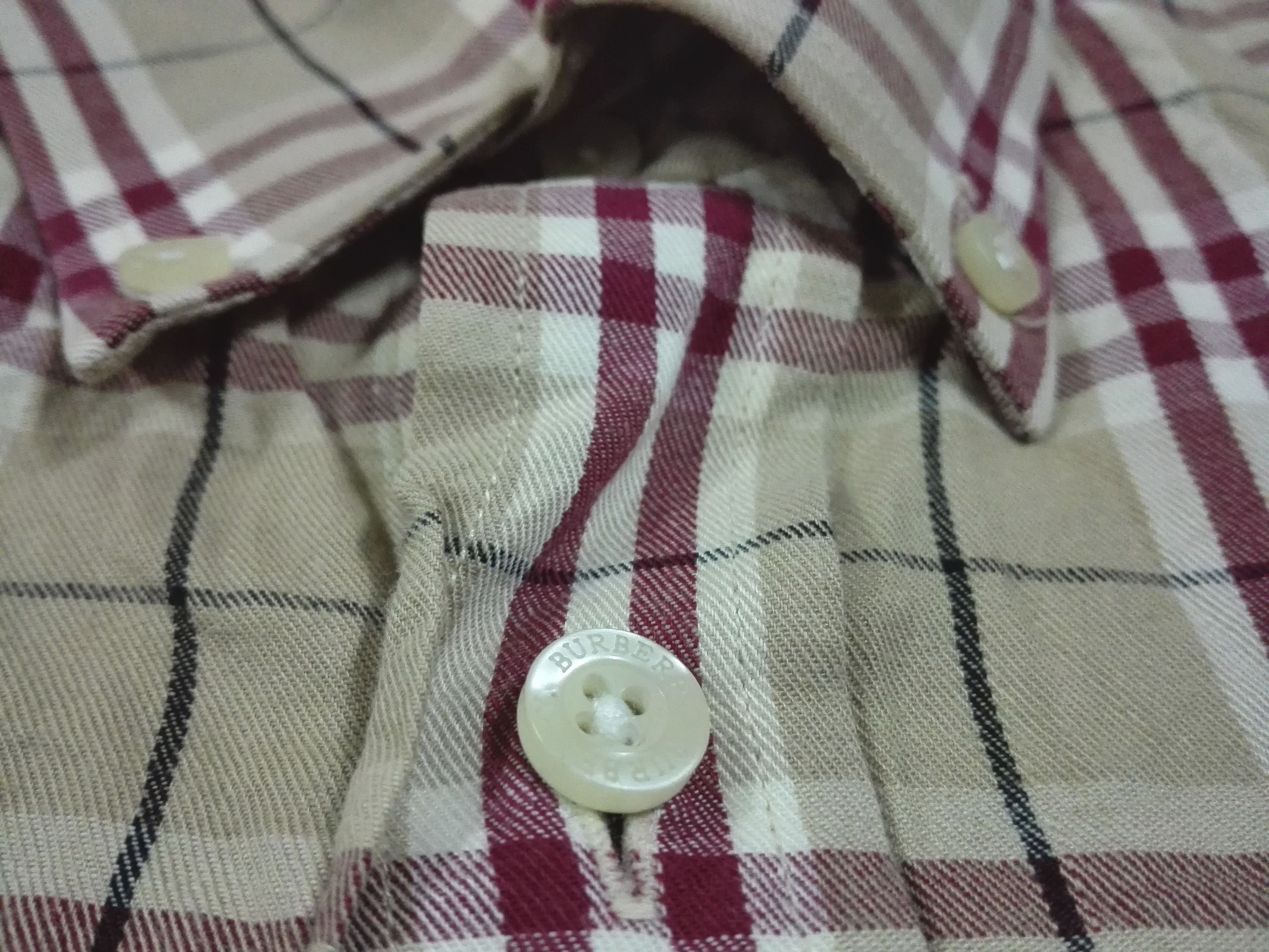 Burberry BURBERRY LONDON BRIT Nova Check Monogram Shirt Size US M / EU 48-50 / 2 - 5 Thumbnail