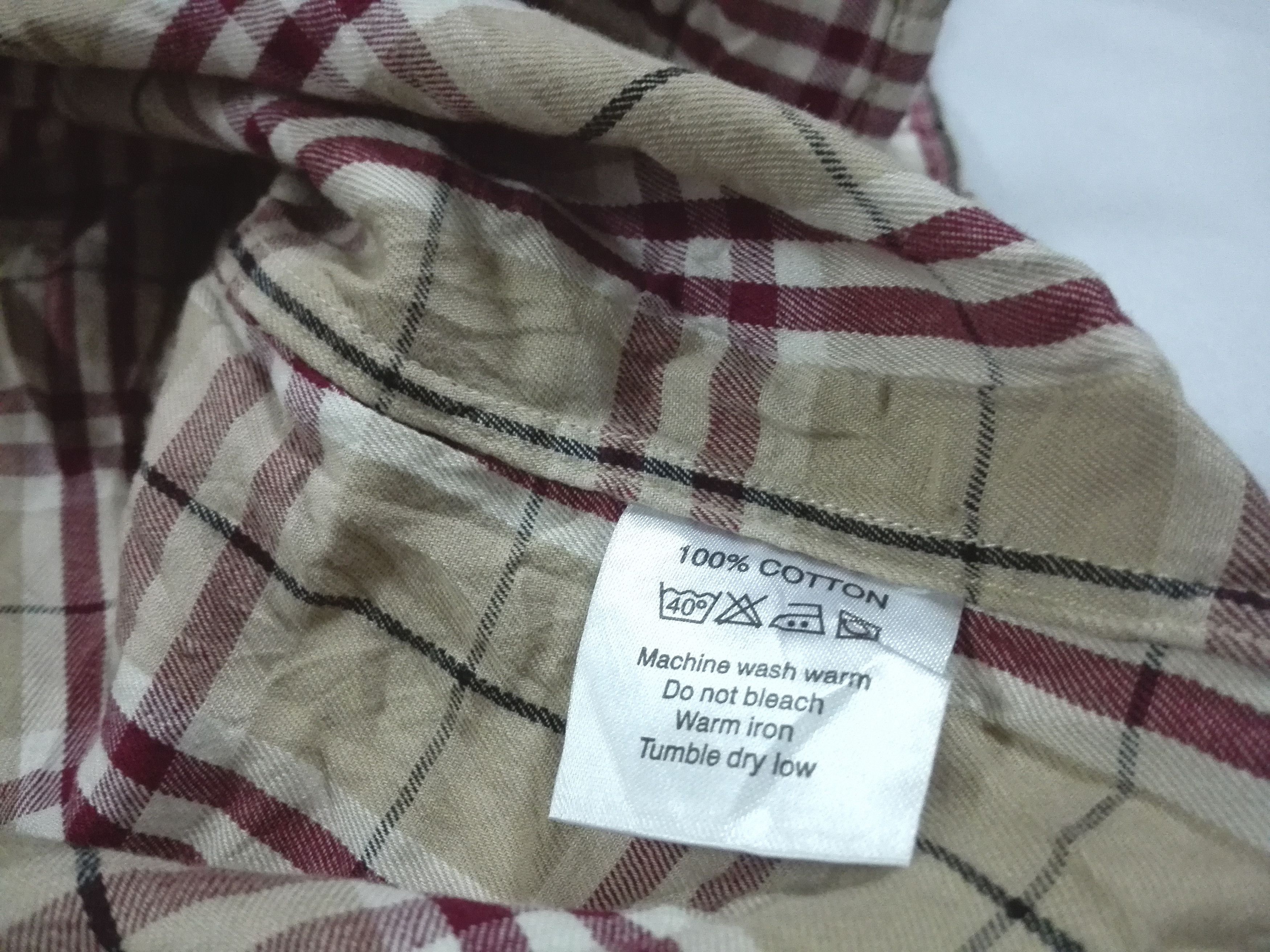 Burberry BURBERRY LONDON BRIT Nova Check Monogram Shirt Size US M / EU 48-50 / 2 - 7 Thumbnail