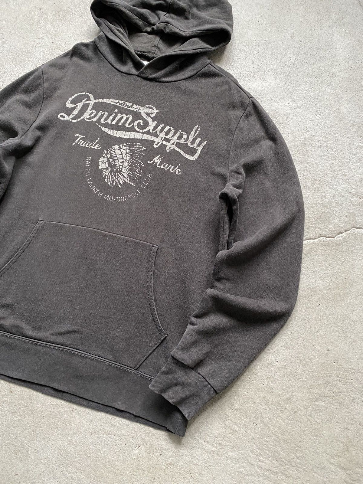 Denim & Supply Ralph Lauren Denim And Supply Vintage Ralph Lauren Hoodie Big Logo Y2K Size US M / EU 48-50 / 2 - 8 Thumbnail