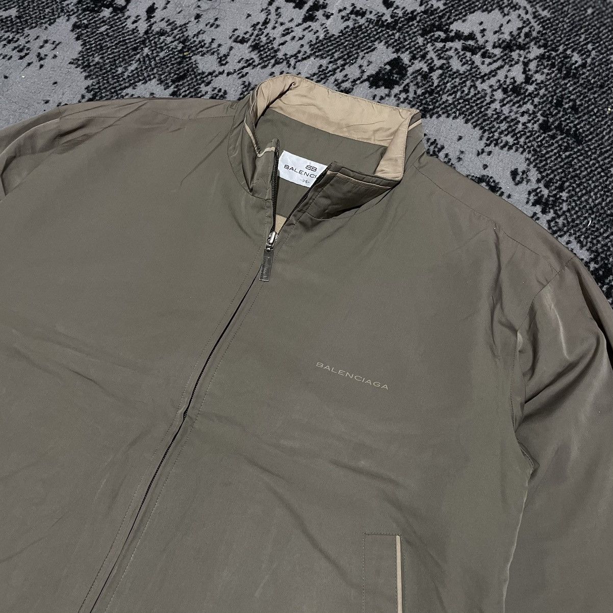 Balenciaga × Vintage Vintage Balenciaga Casual Jacket Big Logo Size US M / EU 48-50 / 2 - 2 Thumbnail