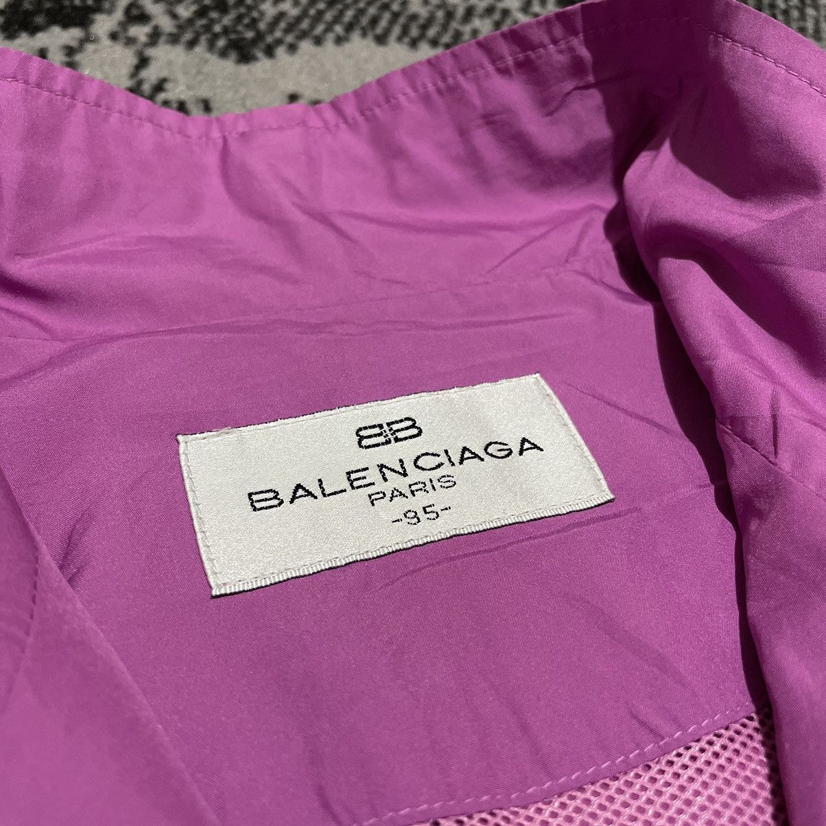 Balenciaga × Vintage Vintage Balenciaga Sport Windbreaker Halfzip Jacket Size US S / EU 44-46 / 1 - 3 Thumbnail