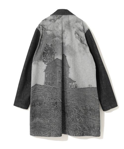 image of Undercover 2022 Fw "psychophillia" Psycho House Coat in Black, Men's (Size XL)