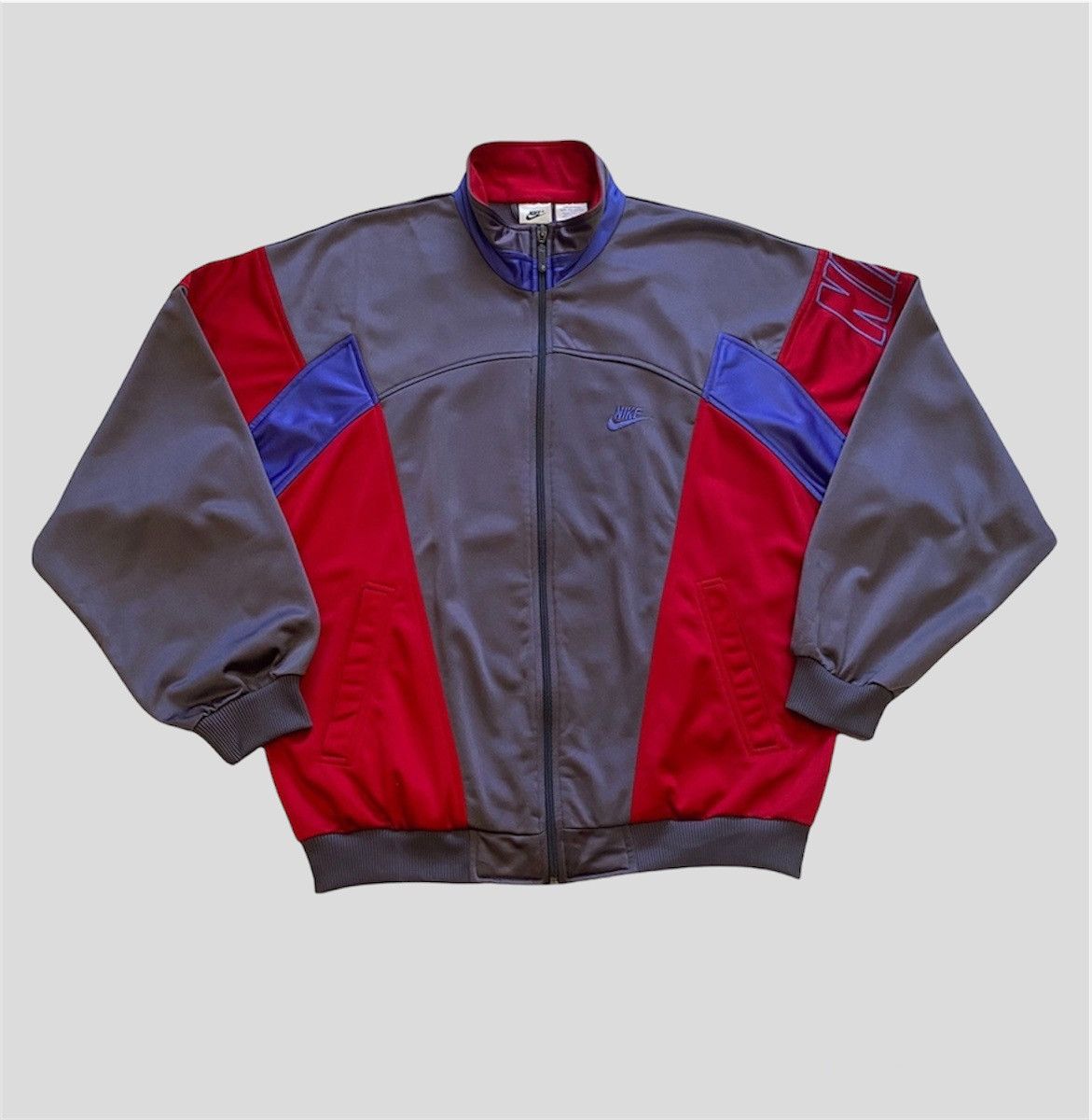 Nike Nike Track Jacket Vintage 90s Size US M / EU 48-50 / 2 - 2 Thumbnail