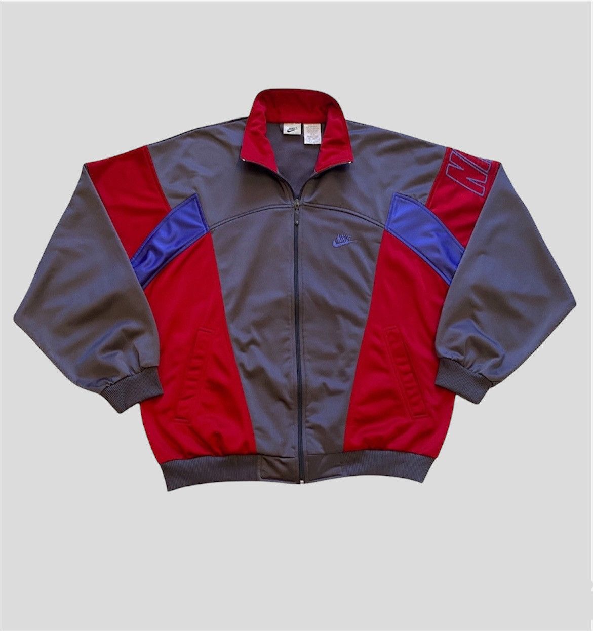 Nike Nike Track Jacket Vintage 90s Size US M / EU 48-50 / 2 - 1 Thumbnail