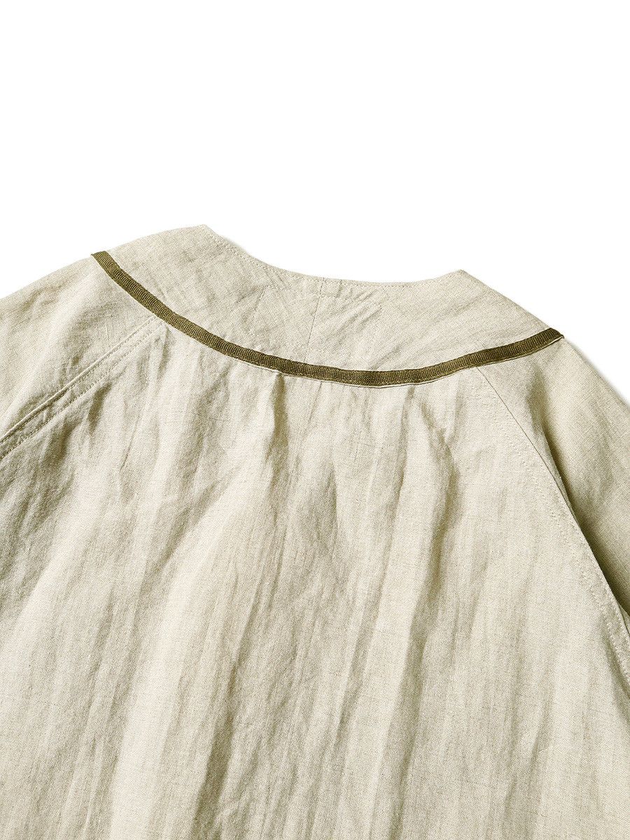 Kapital Kountry Kapital 2022 FW web only Linen GREAT KOUNTRY Baseball Shirt Size US L / EU 52-54 / 3 - 7 Thumbnail