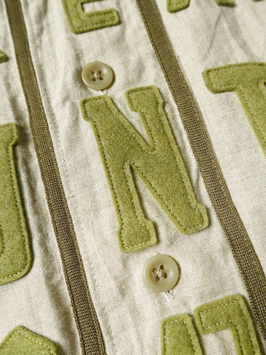Kapital Kountry Kapital 2022 FW web only Linen GREAT KOUNTRY Baseball Shirt Size US L / EU 52-54 / 3 - 9 Thumbnail