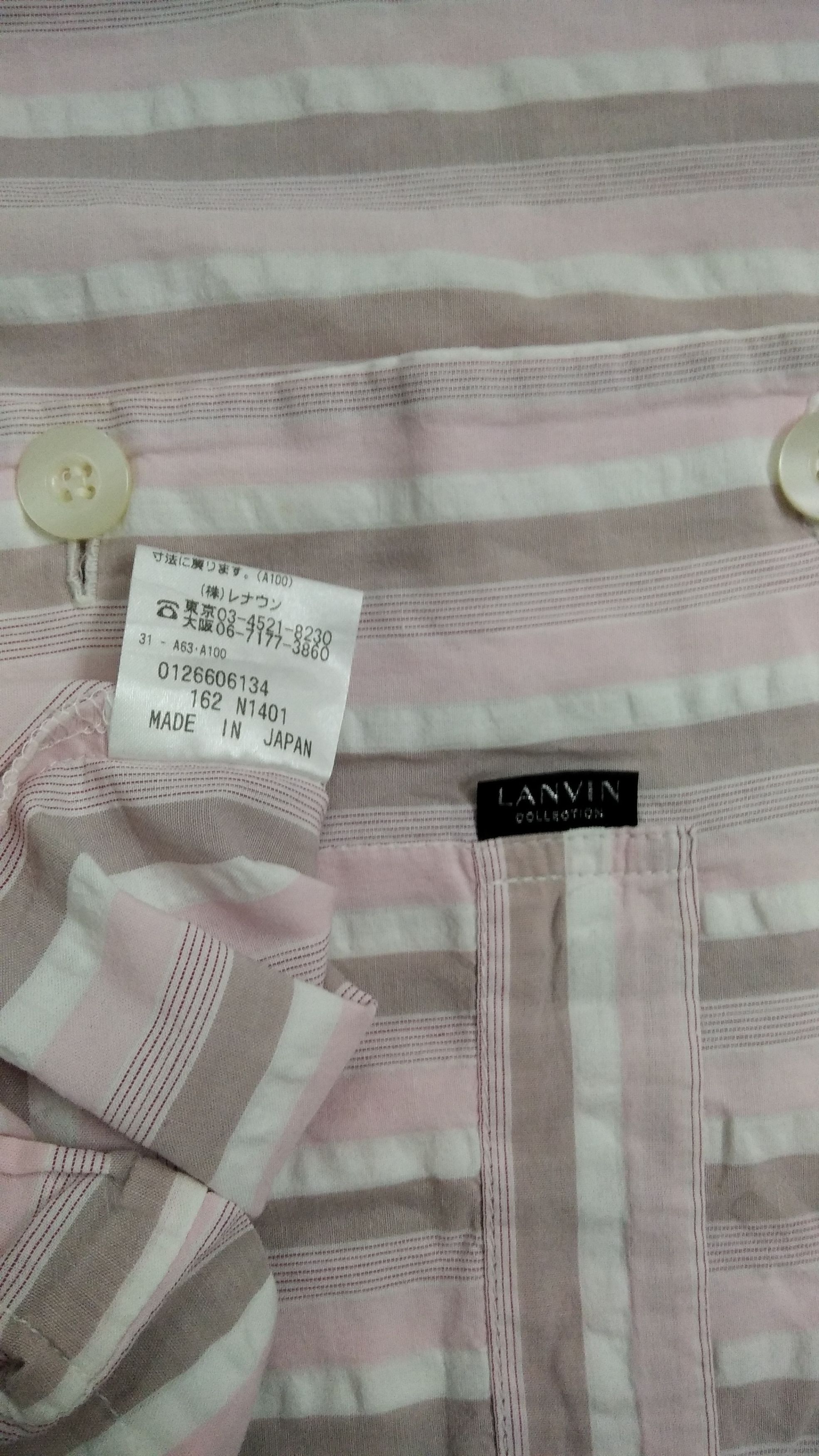 Designer × Lanvin × Vintage Vintage Lanvin button up Size US M / EU 48-50 / 2 - 7 Thumbnail