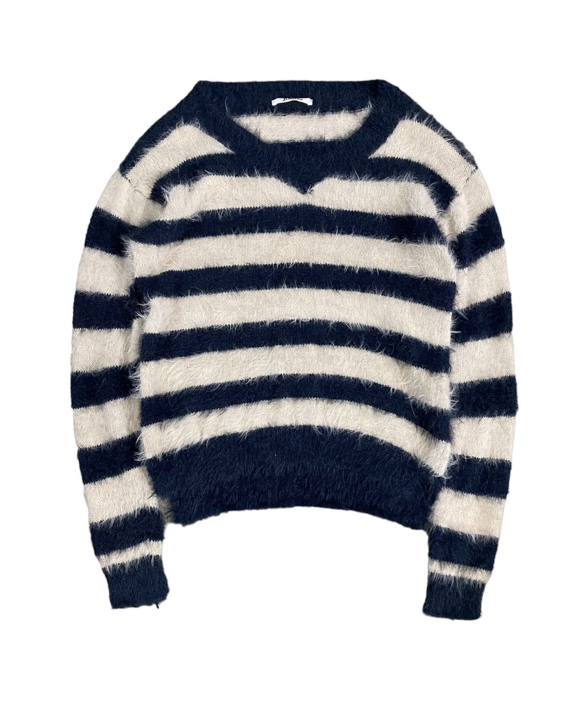 General Research Vtg Khalita Japan Shaggy Mohair border knit Size US M / EU 48-50 / 2 - 1 Thumbnail
