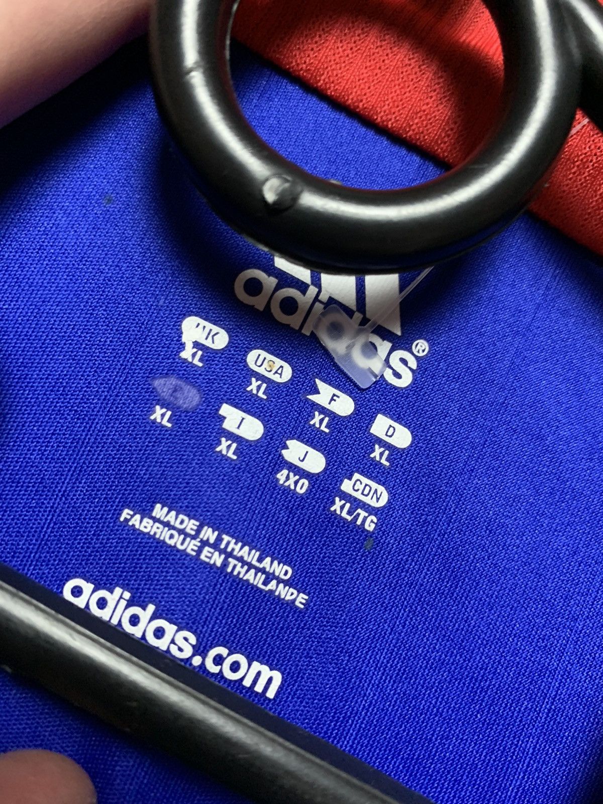 Adidas × Vintage Vintage France soccer jersey adidas 20 Trezeguet size XL Size US XL / EU 56 / 4 - 7 Thumbnail