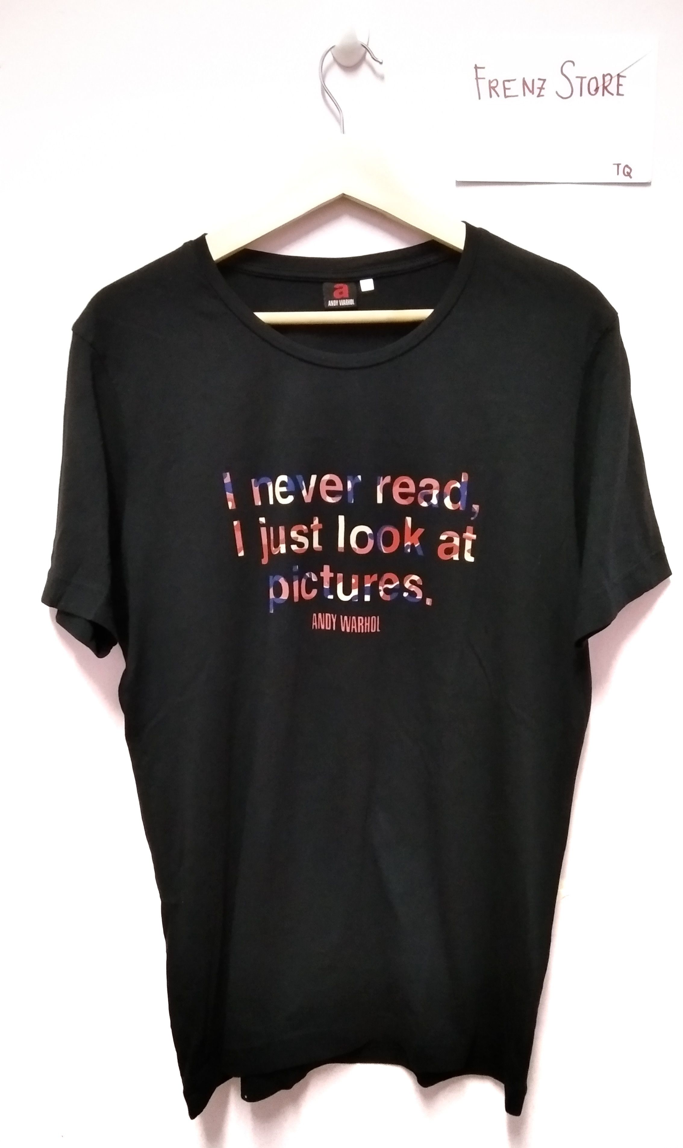 Andy Warhol × Japanese Brand × Vintage Andy Warhol x Uniqlo Japanese Brand Tee Size US L / EU 52-54 / 3 - 1 Thumbnail
