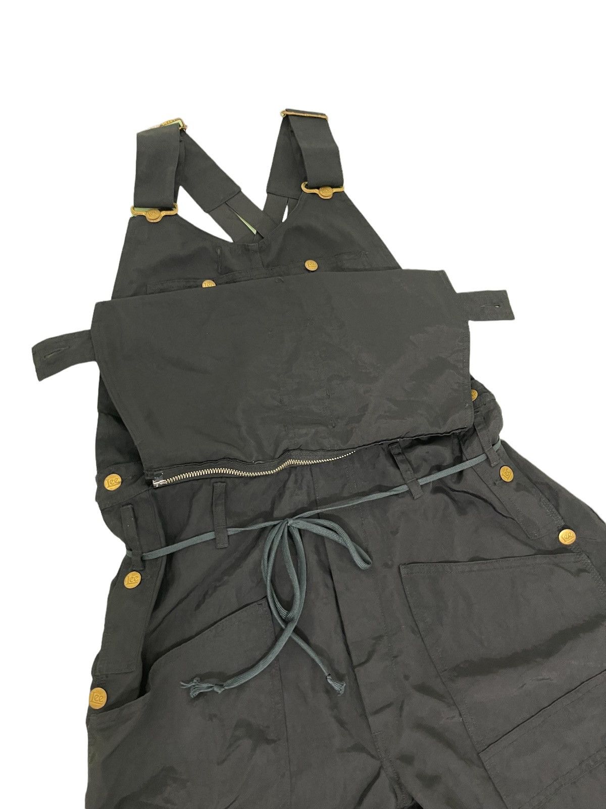 Lee Lee Union Made Nylon Carpenter Overalls 5🟦 Size US 36 / EU 52 - 7 Thumbnail