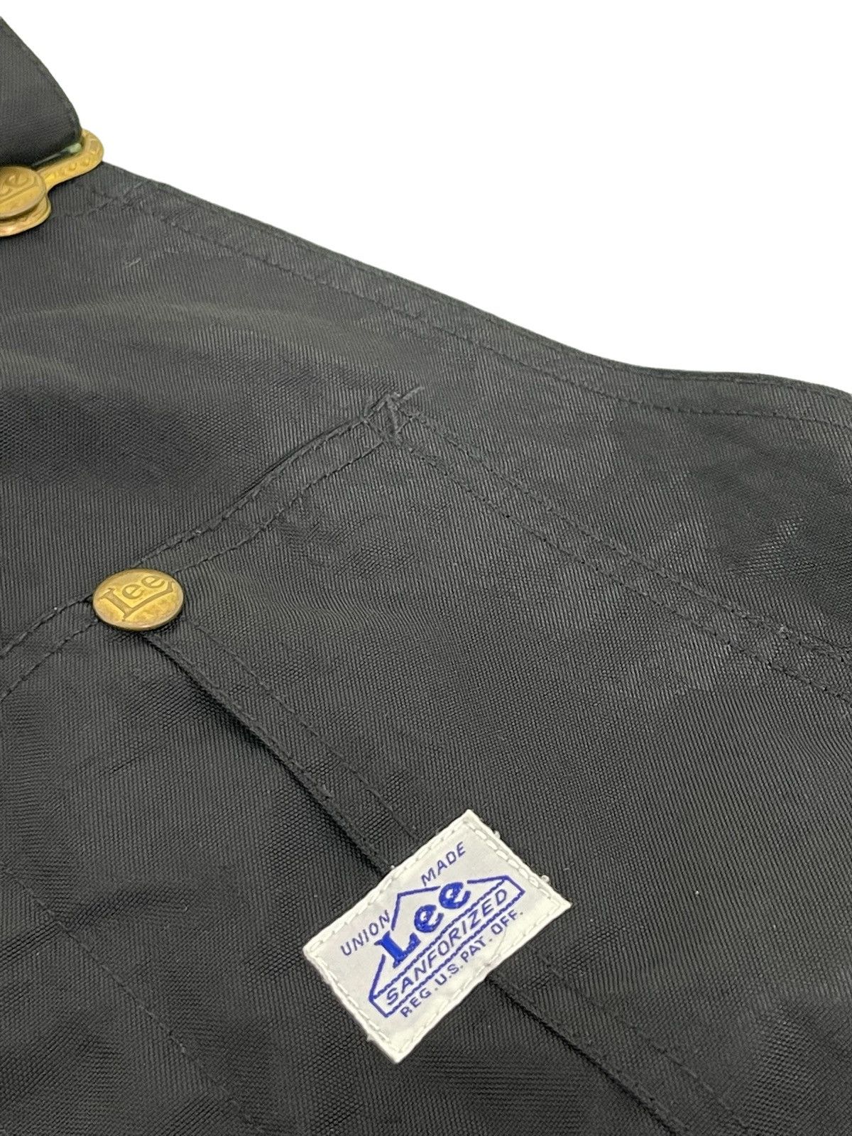 Lee Lee Union Made Nylon Carpenter Overalls 5🟦 Size US 36 / EU 52 - 8 Thumbnail
