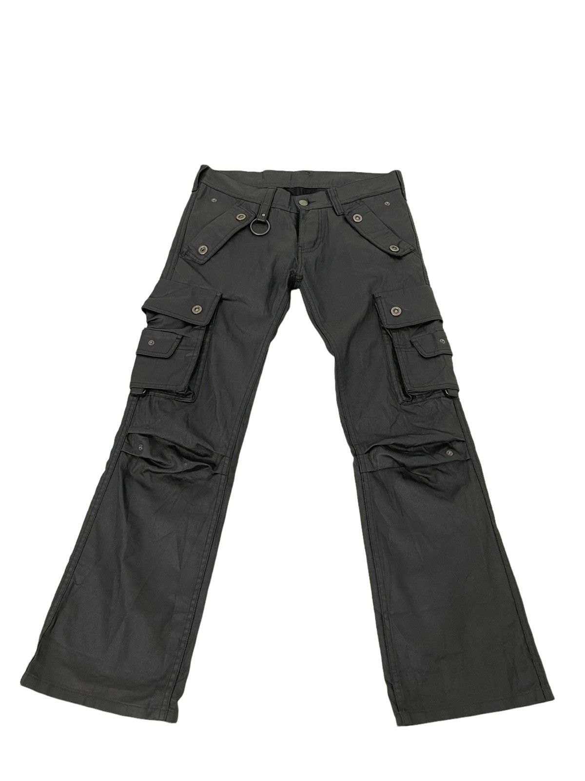 Tornado Mart / Coating Flare Cargo Pants