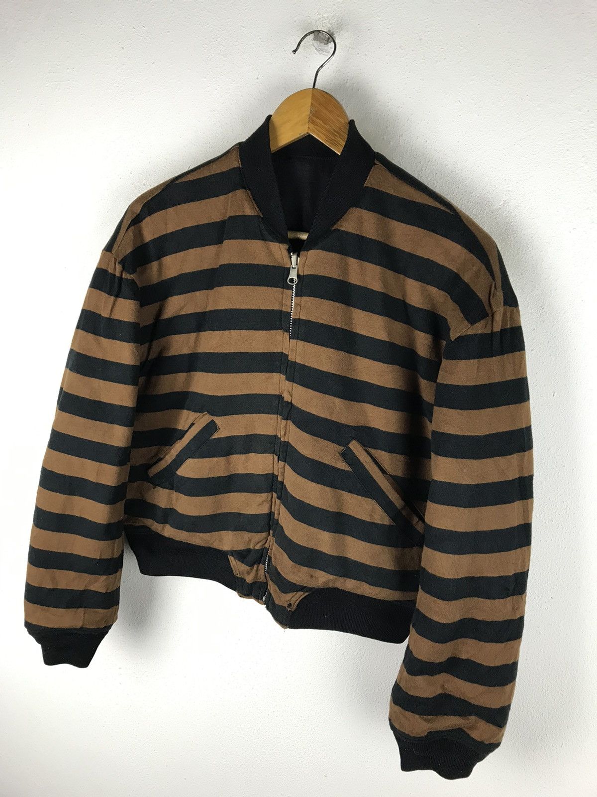 Designer × Japanese Brand ATSUKI ONISHI CROPED BOMBER JACKET MADE IN JAPAN Size US M / EU 48-50 / 2 - 4 Thumbnail