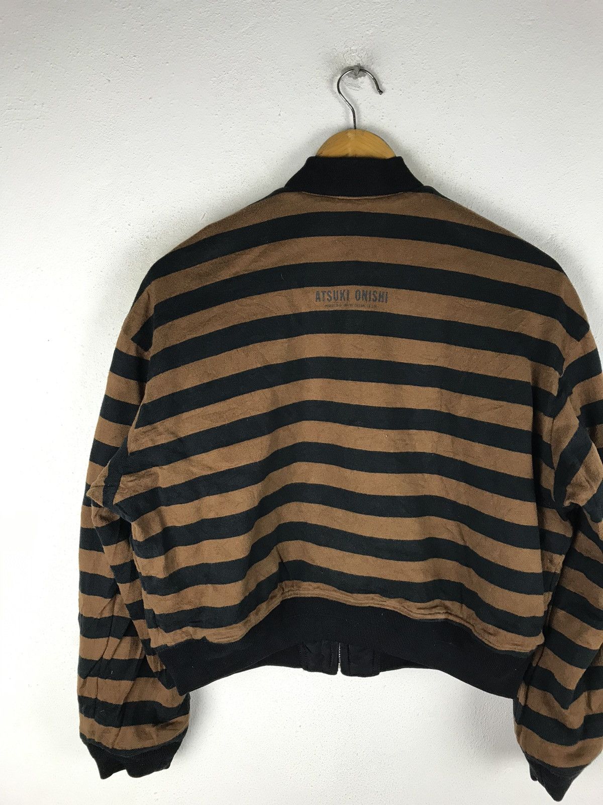 Designer × Japanese Brand ATSUKI ONISHI CROPED BOMBER JACKET MADE IN JAPAN Size US M / EU 48-50 / 2 - 7 Thumbnail